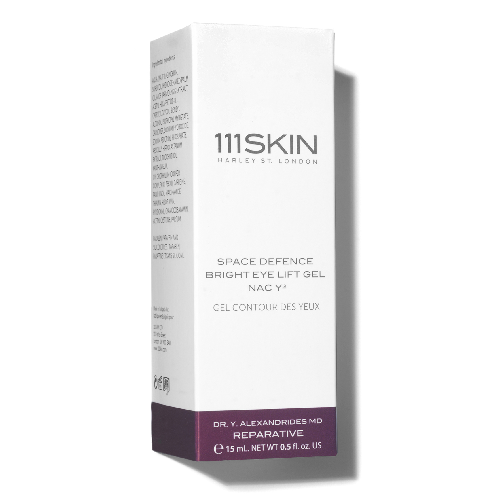 111skin Space Defence Bright Eye Lift Gel Nac Y2 Space Nk
