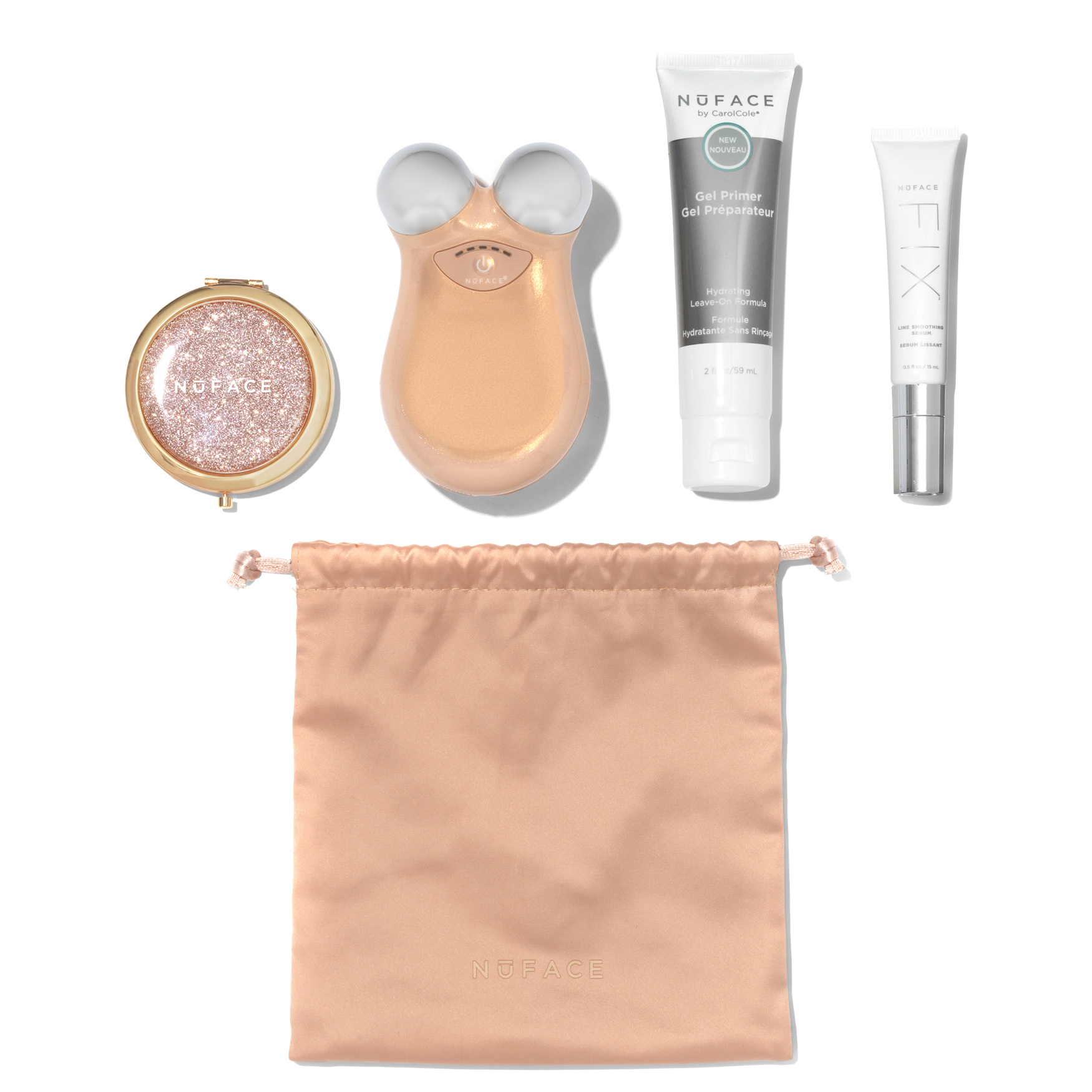 Nuface Mini Shimmer All Night Collection Space NK