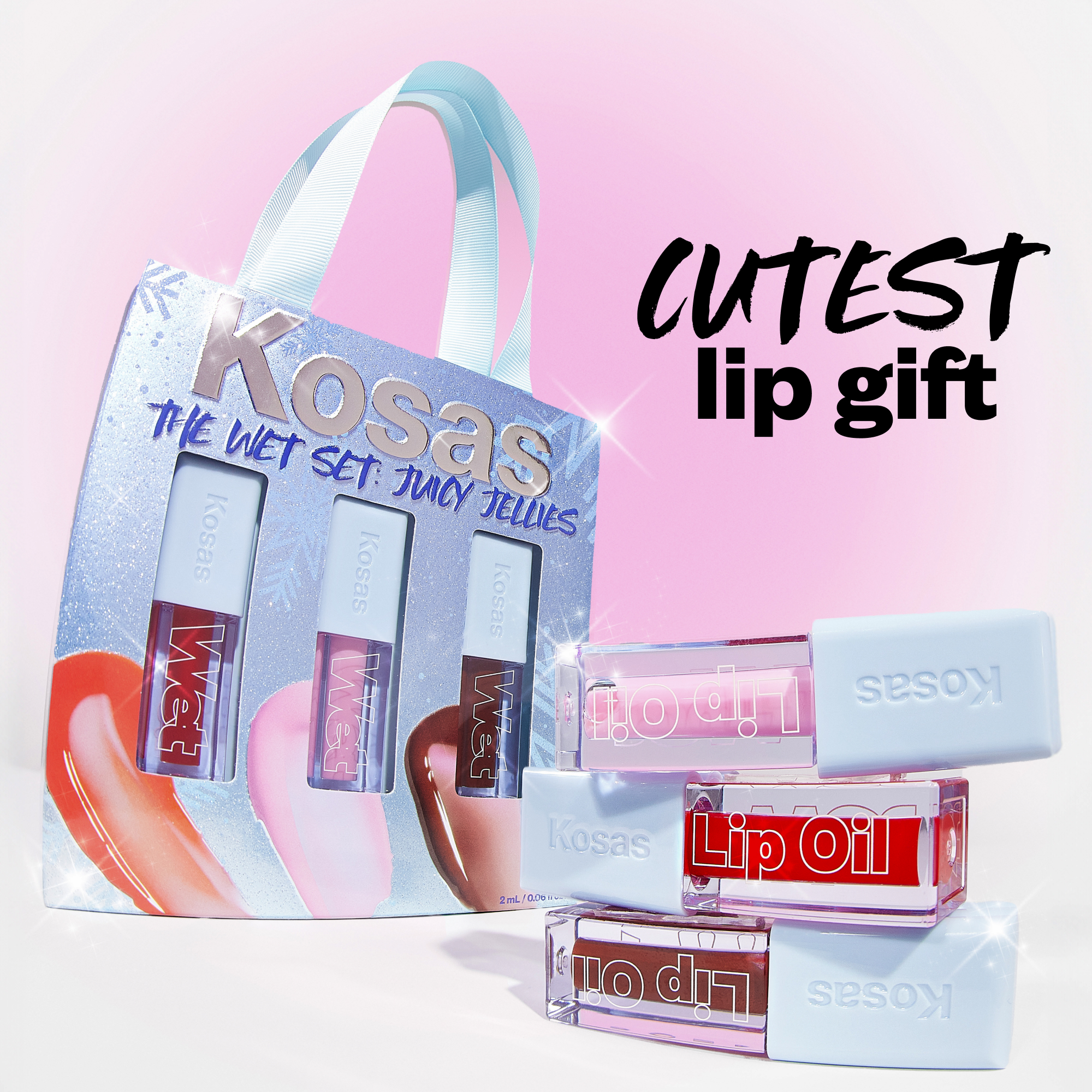 KOSAS Holiday 2024 Wet Lip Jellies Trio | Space NK