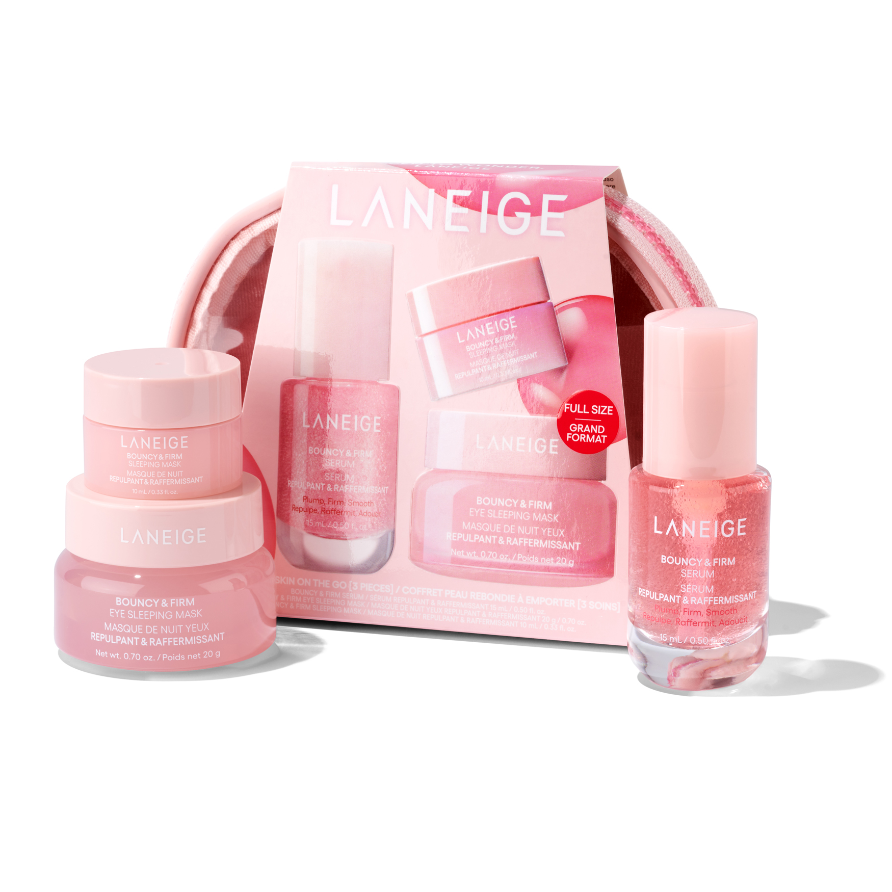 LANEIGE Bouncy Skin on the Go Set | Space NK