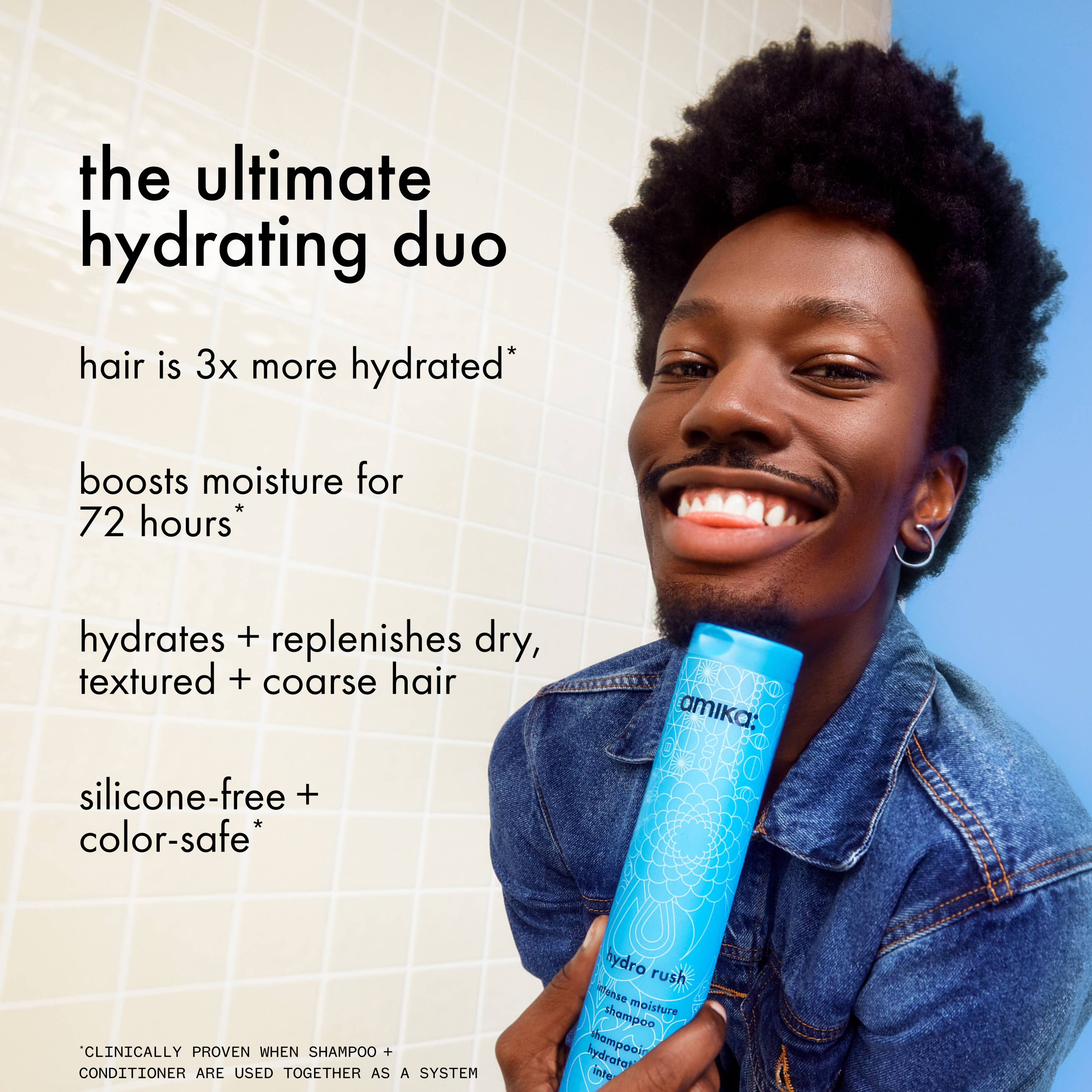 Amika Hydro Rush Intense Moisture Conditioner | Space NK