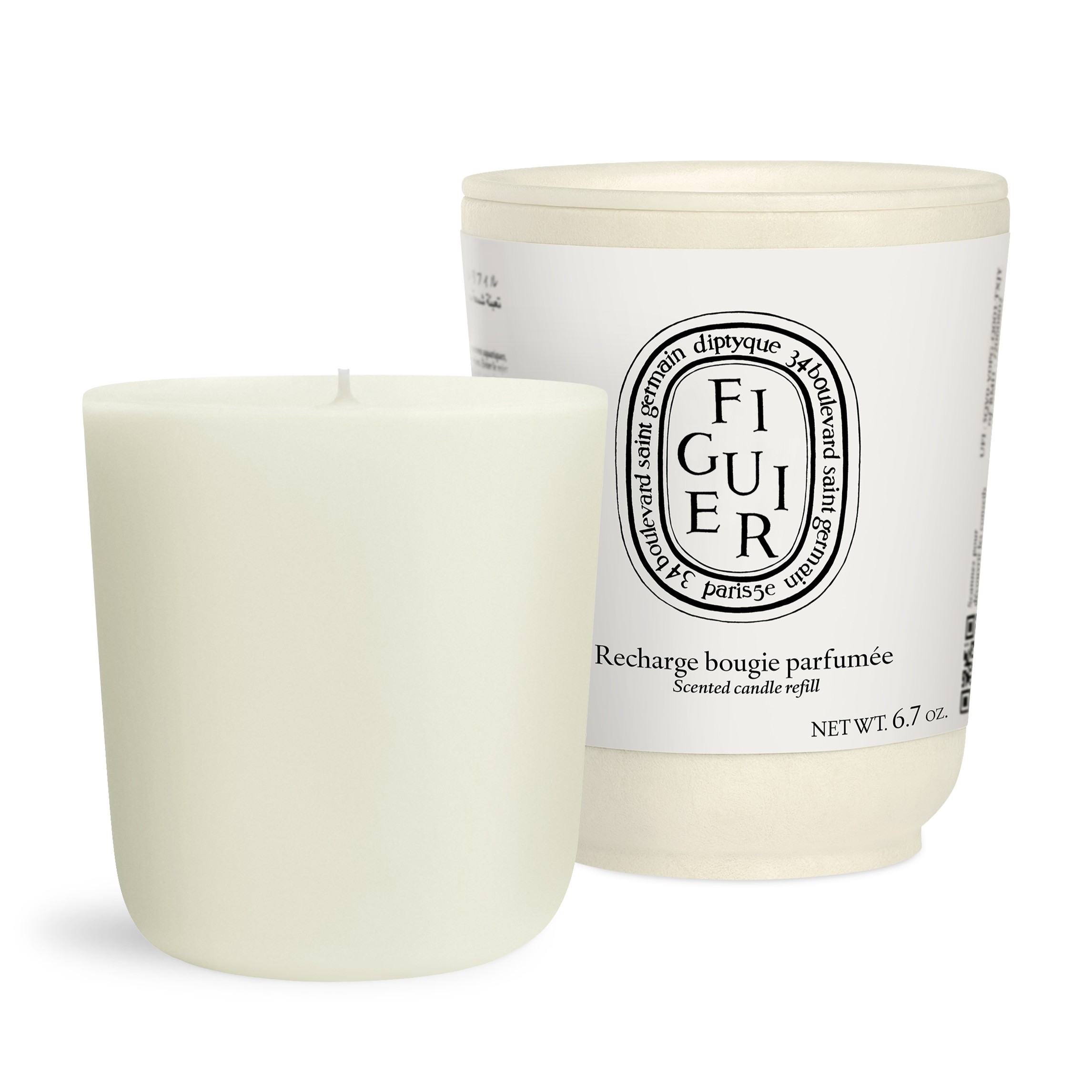 Diptyque Refill Classic Candle Figuier 190g | Space NK