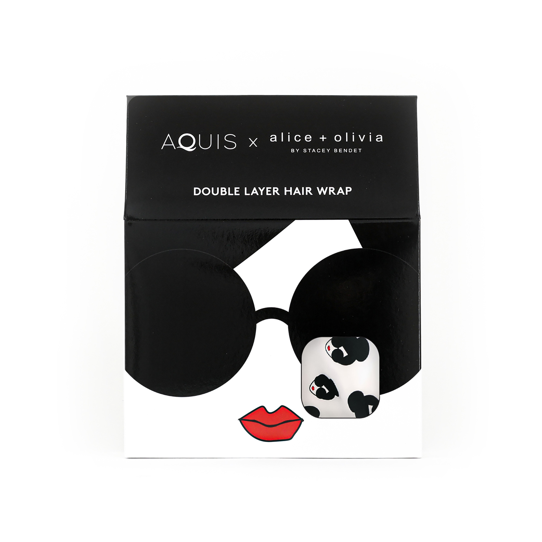 Aquis Hair Turban Double Layer Space NK