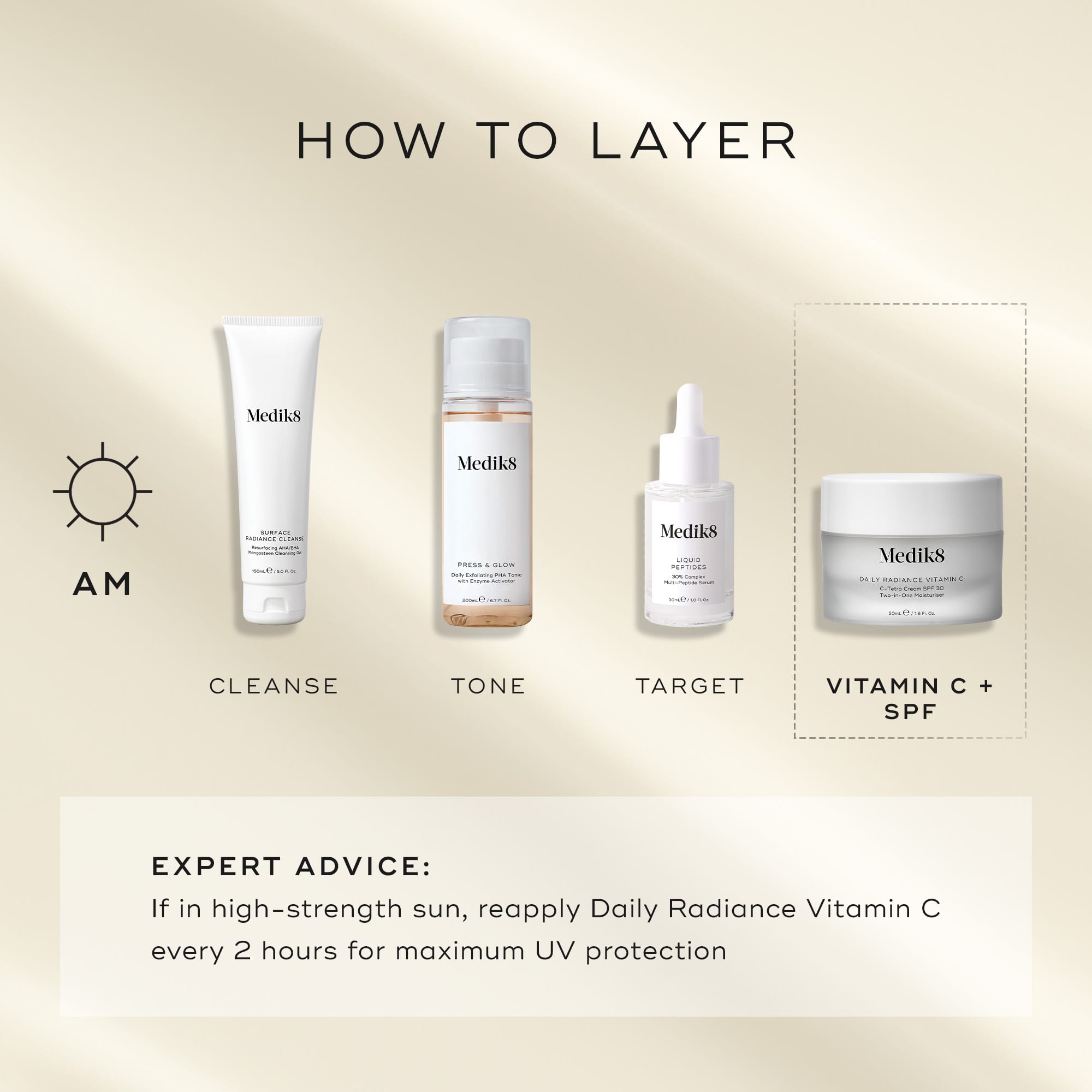 Medik8 Daily Radiance Vitamin C SPF30 | Space NK