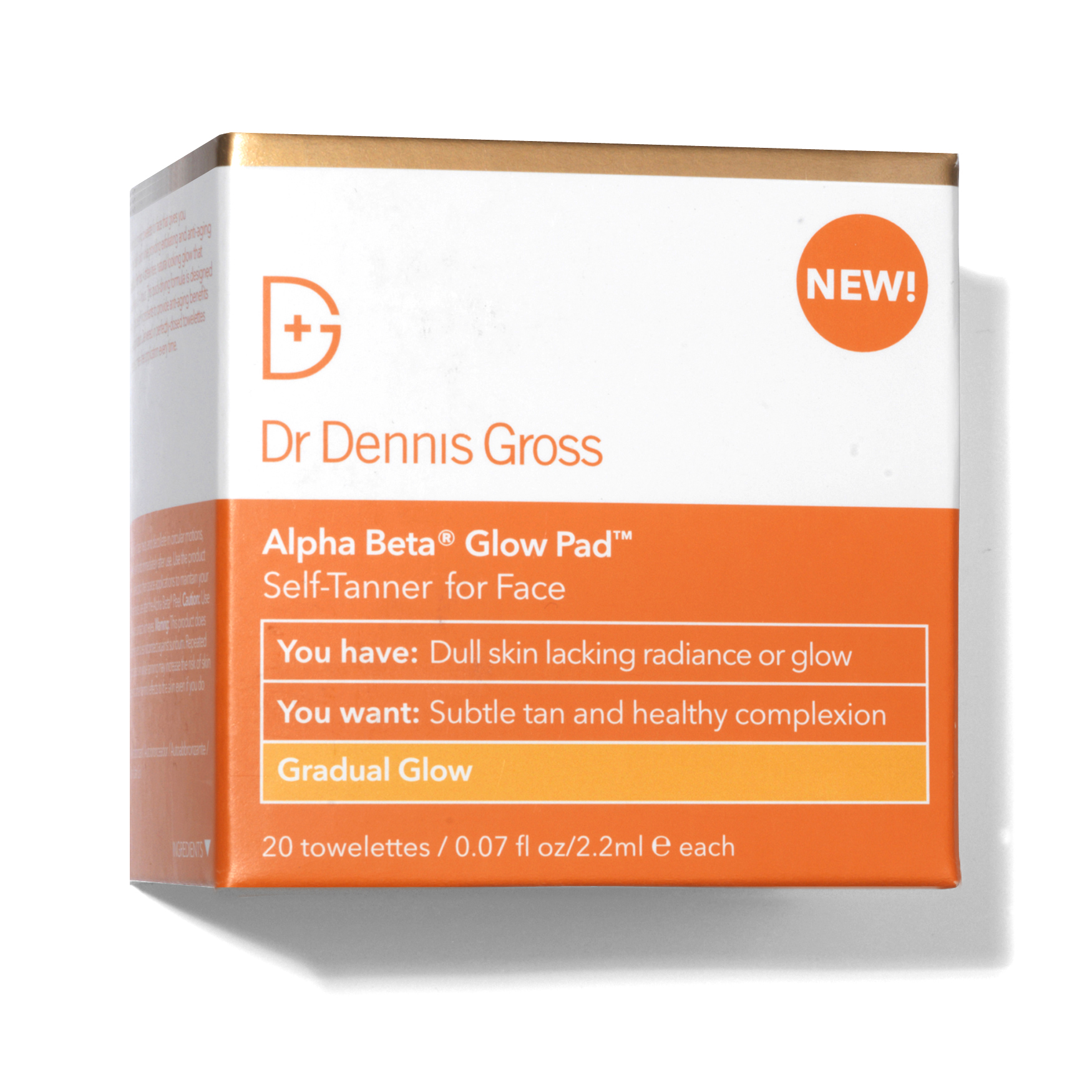 Dr Dennis Gross Alpha Beta Glow Pad Gradual Glow 20 Application