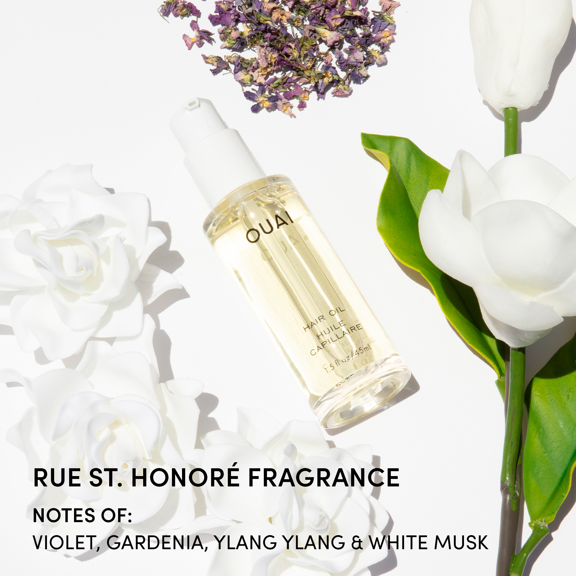 OUAI Hair Oil | Lightweight Shine & Heat Protection | Space NK