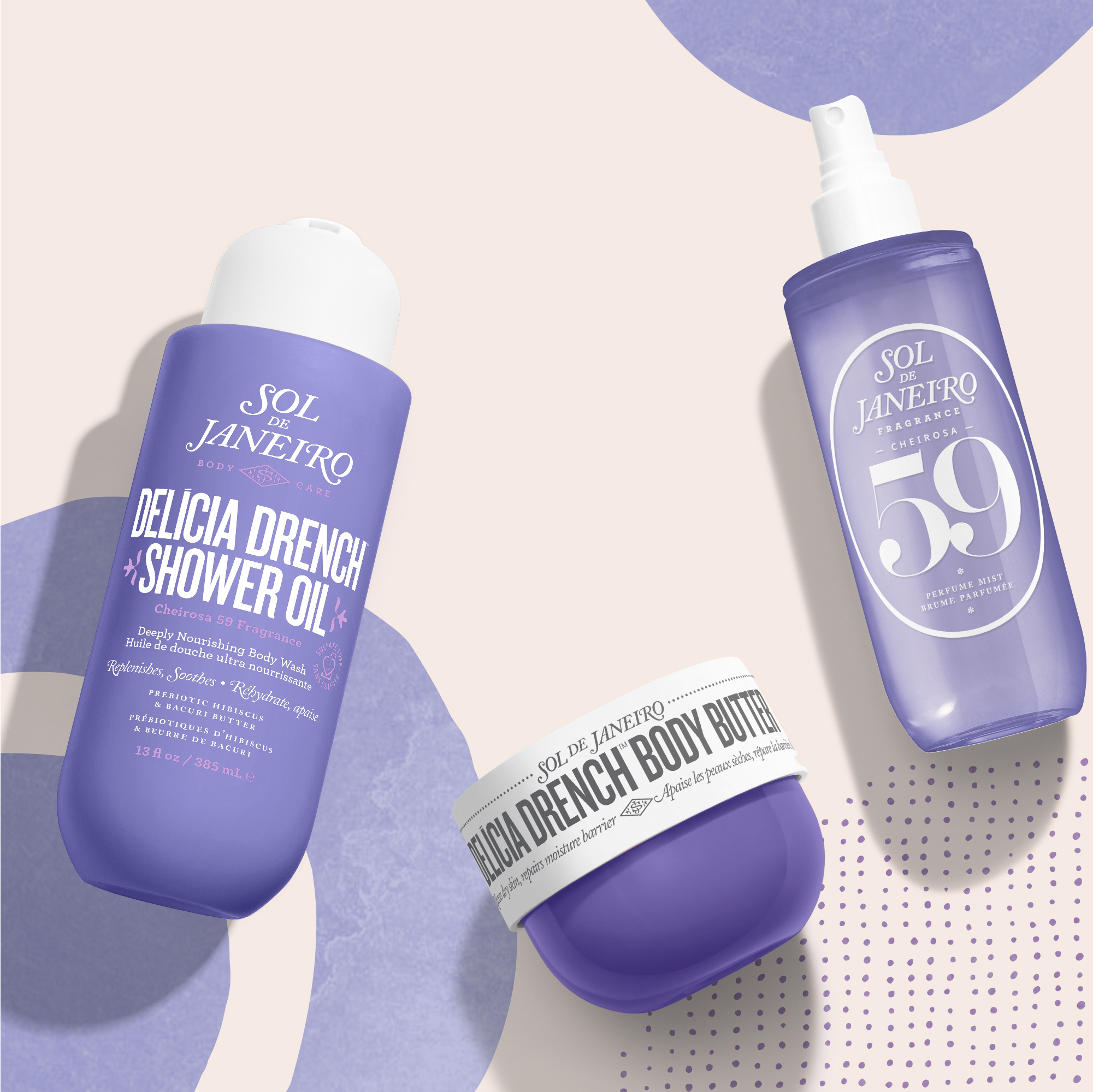 Sol de Janeiro Delicia Drench Shower Oil (Various Sizes) | Space NK