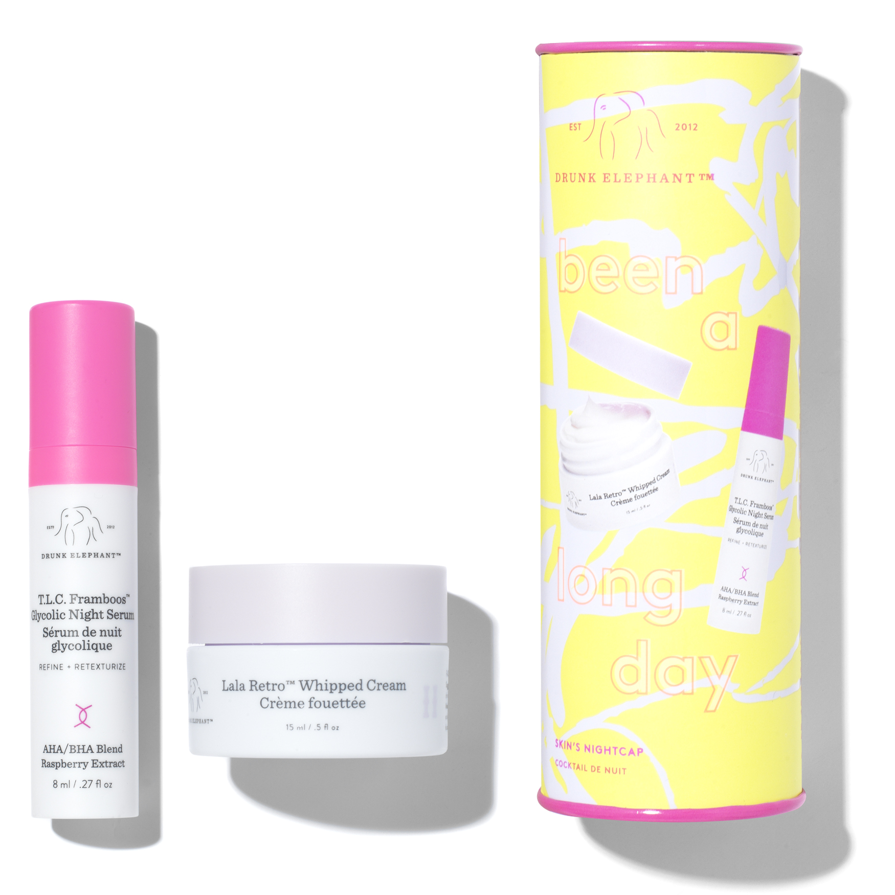 Drunk Elephant Kit de soins pour la peau Been A Long Day Space NK