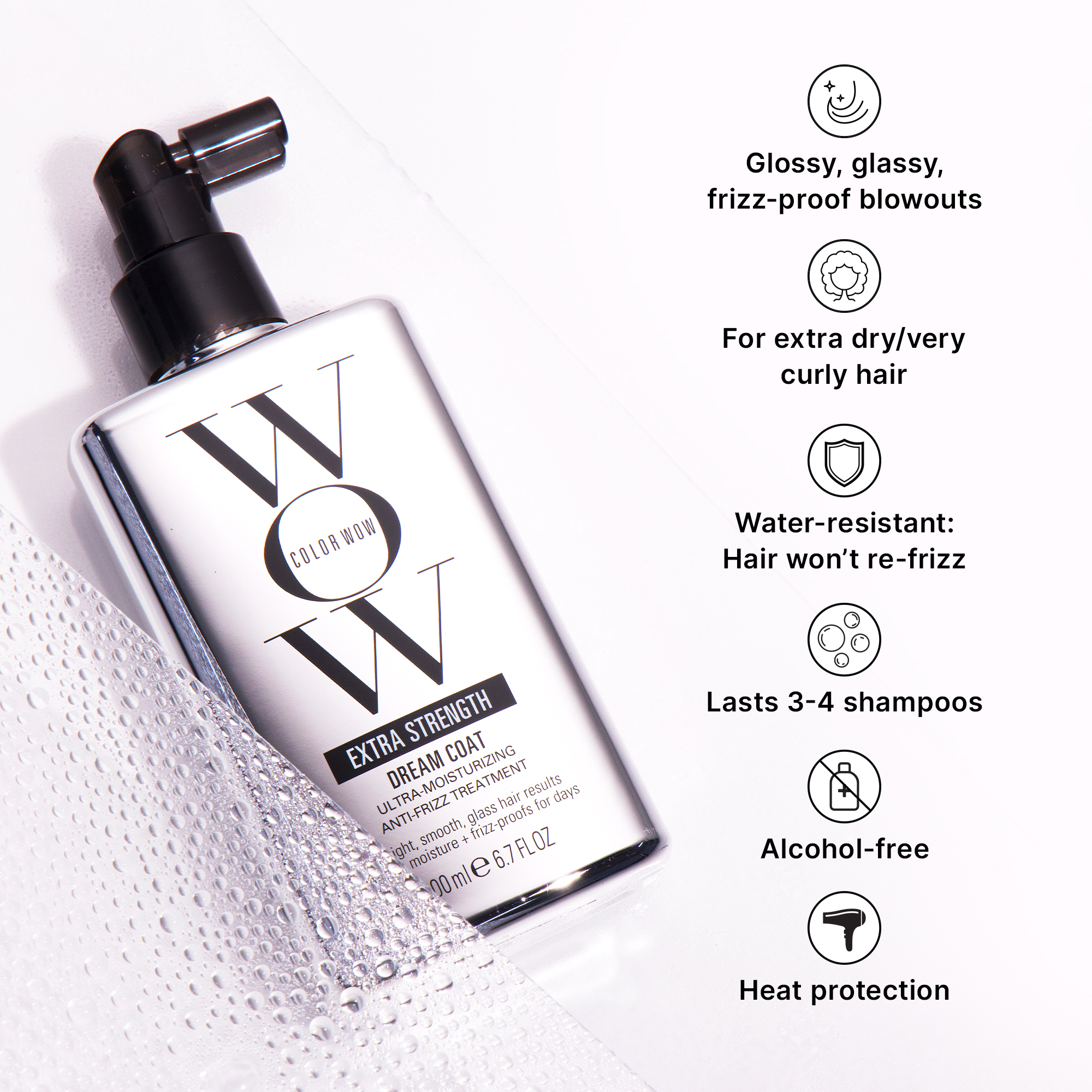 Color Wow Extra Strength Dream Coat (50ml, 200ml) | Space NK