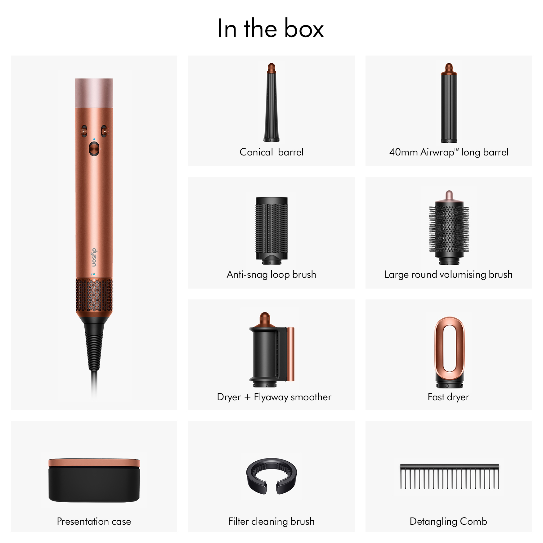 ✨程度良好❗️Dyson Airwrap✨ Dyson Airwrap i.d.™ Multi-styler and Dryer - Straight + Wavy