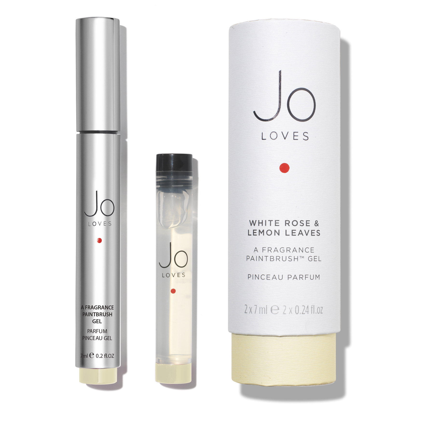 香水・フレグランス JO LOVES PAINT BRUSH GEL WHITE ROSE & LEMON LEAVES White Rose & Lemon Leaves - A Fragrance Paintbrush™ | Jo Loves