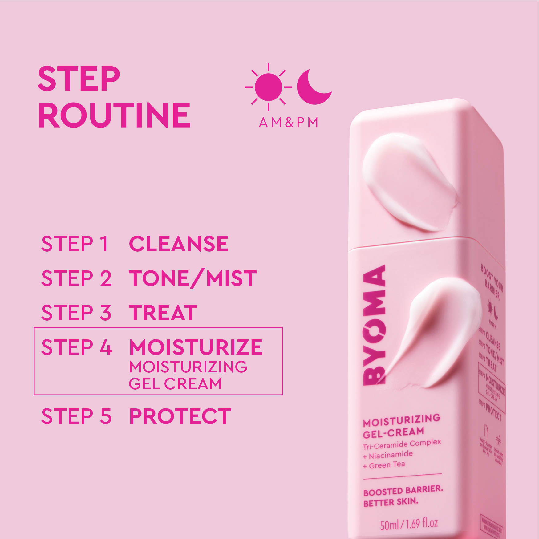 BYOMA Moisturising Gel Cream (50ml) | Space NK