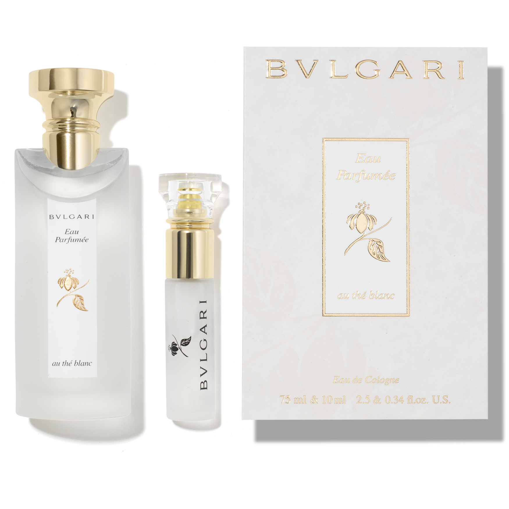  Bvlgari Eau Parfumee au the Blanc Eau de Cologne : Beauty &  Personal Care