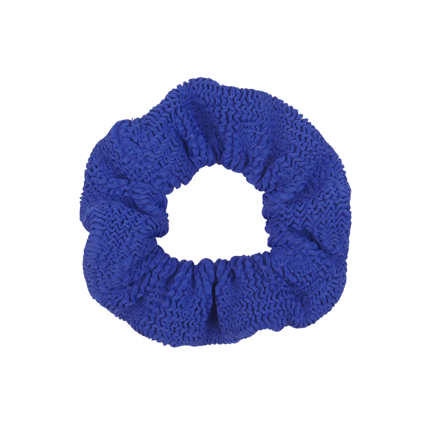 Hunza G Original Crinkle™ Scrunchie in Royal Blue | Space NK