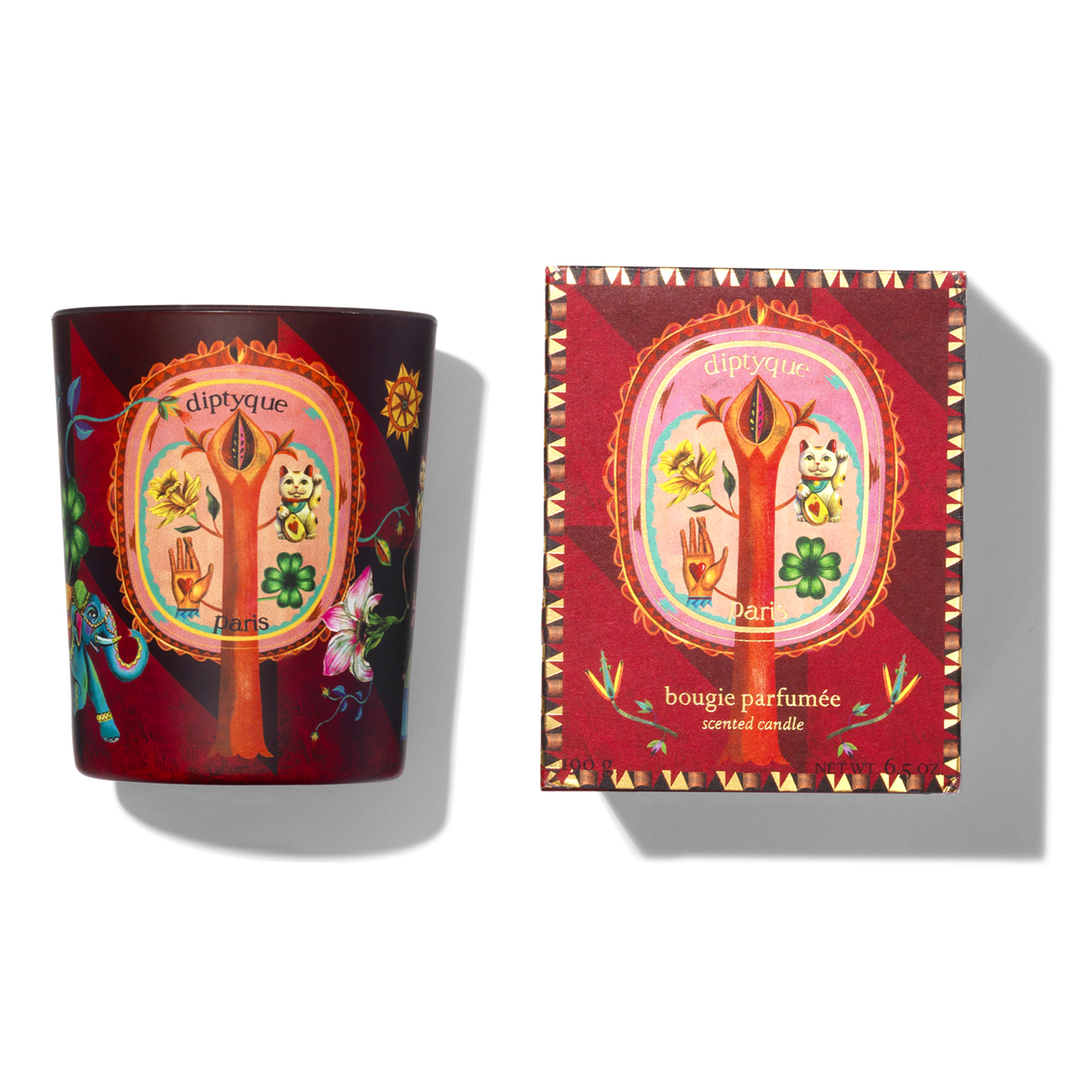 Diptyque Lucky Flower Candle Space.NK GBP