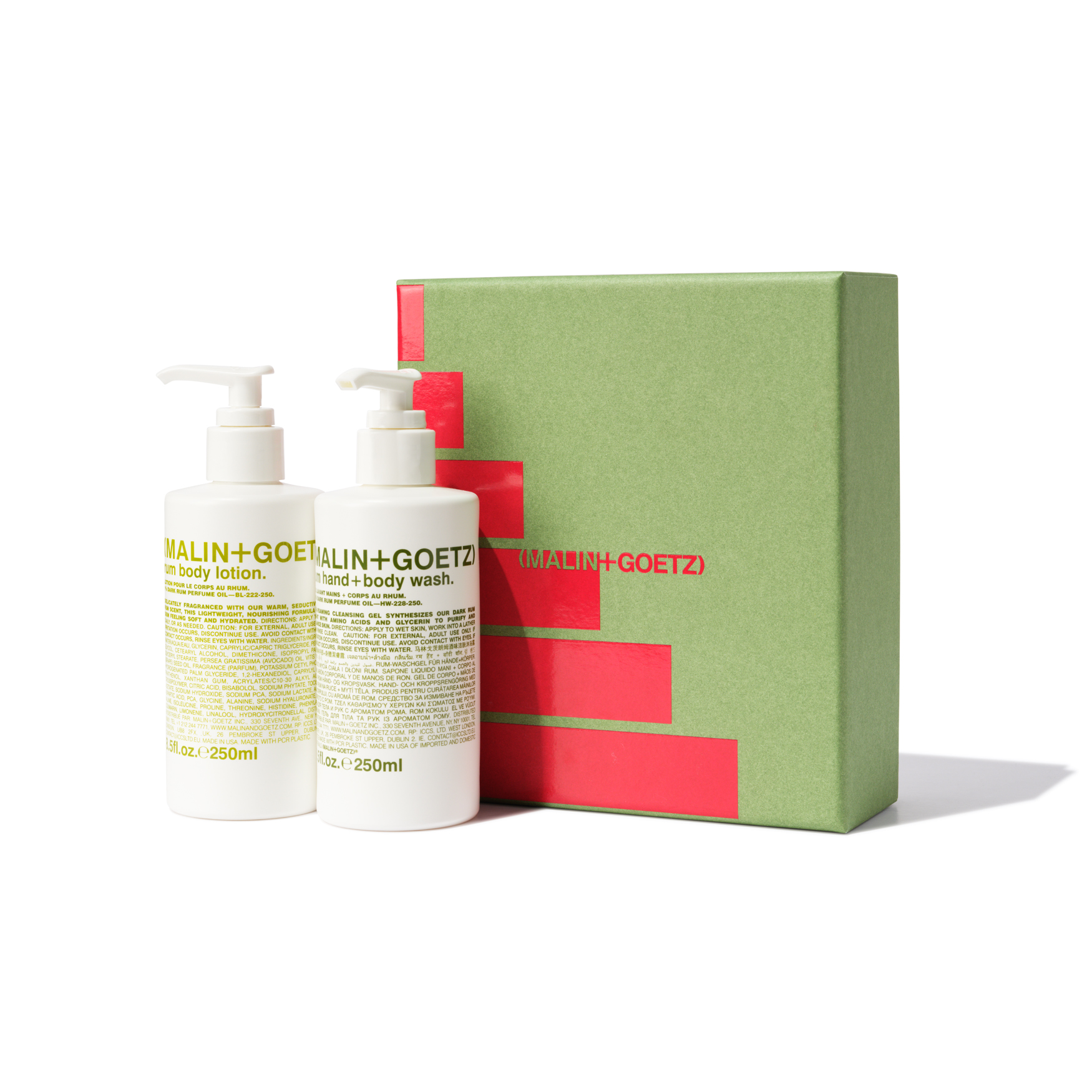 AC LOTION & AC MILK II セット Malin + Goetz Make It A Double | Space NK