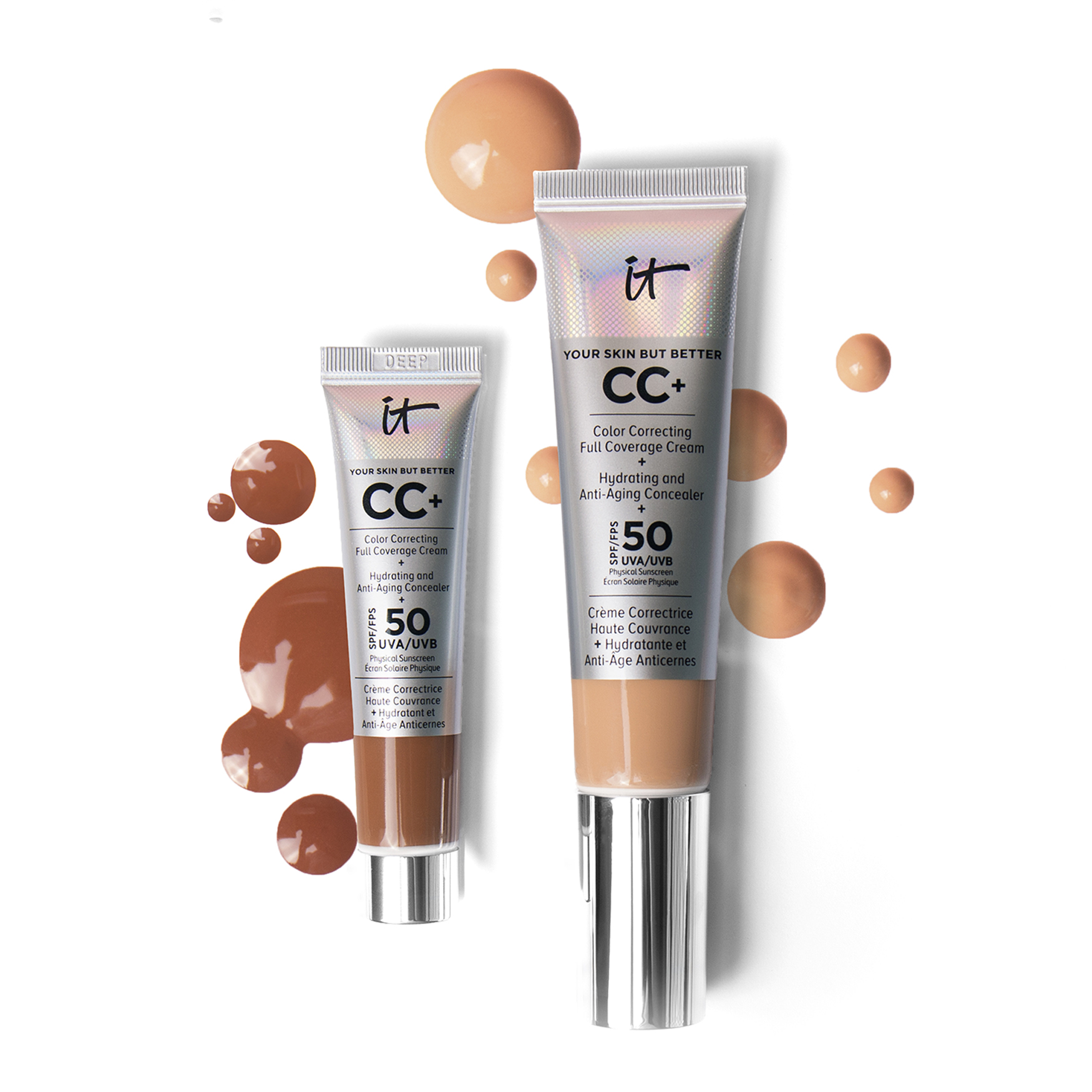 IT Cosmetics CC+ Cream Original Travel Mini Space NK