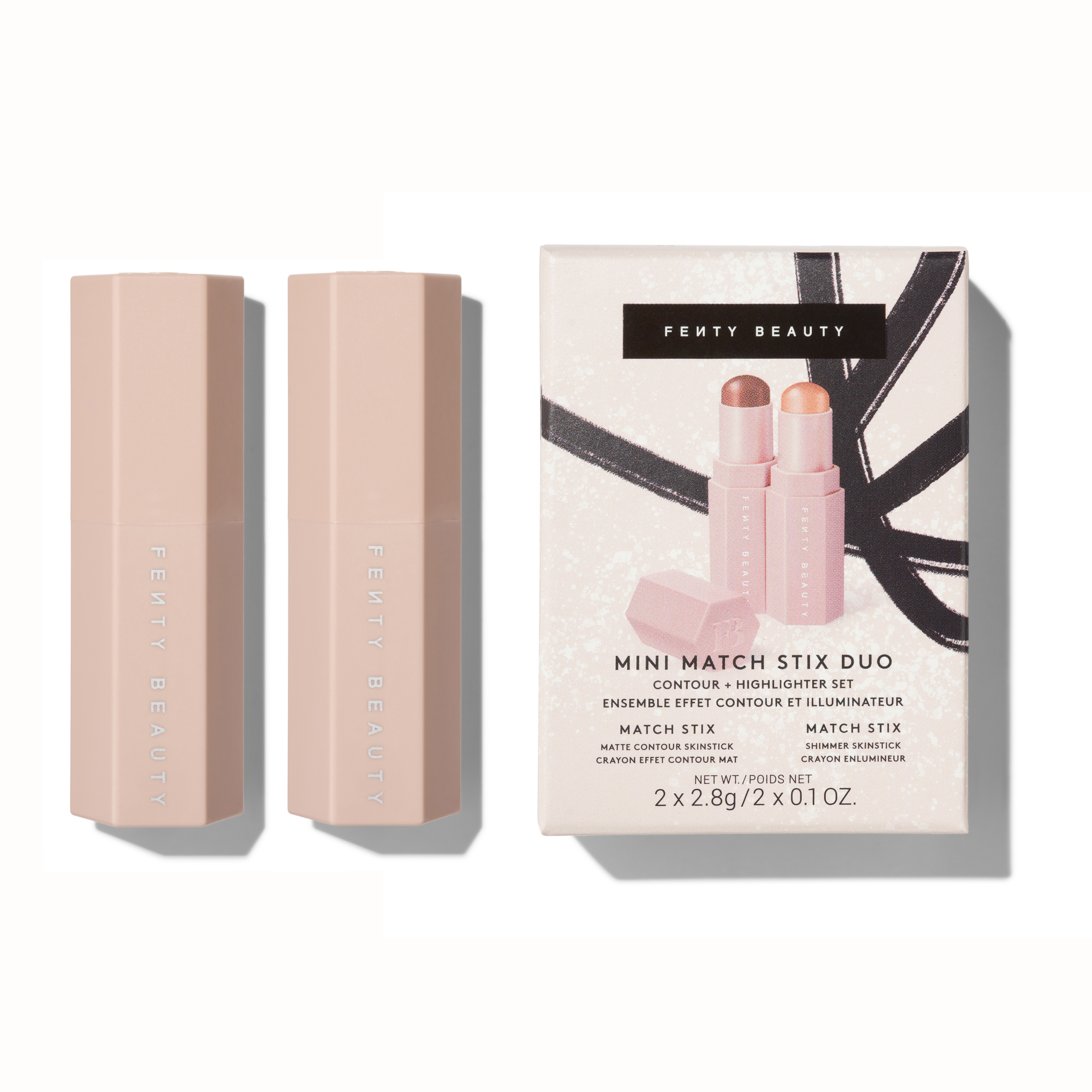 Fenty Beauty Mini Match Stix Duo Contour + Highlighter Set | Space NK