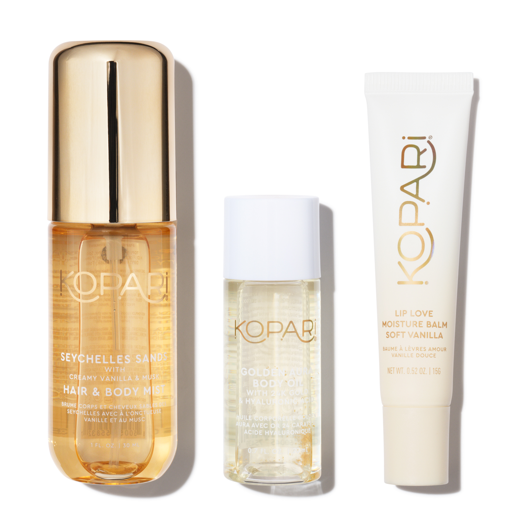 Kopari Sunkissed Vanilla Body & Lip Kit | Space NK