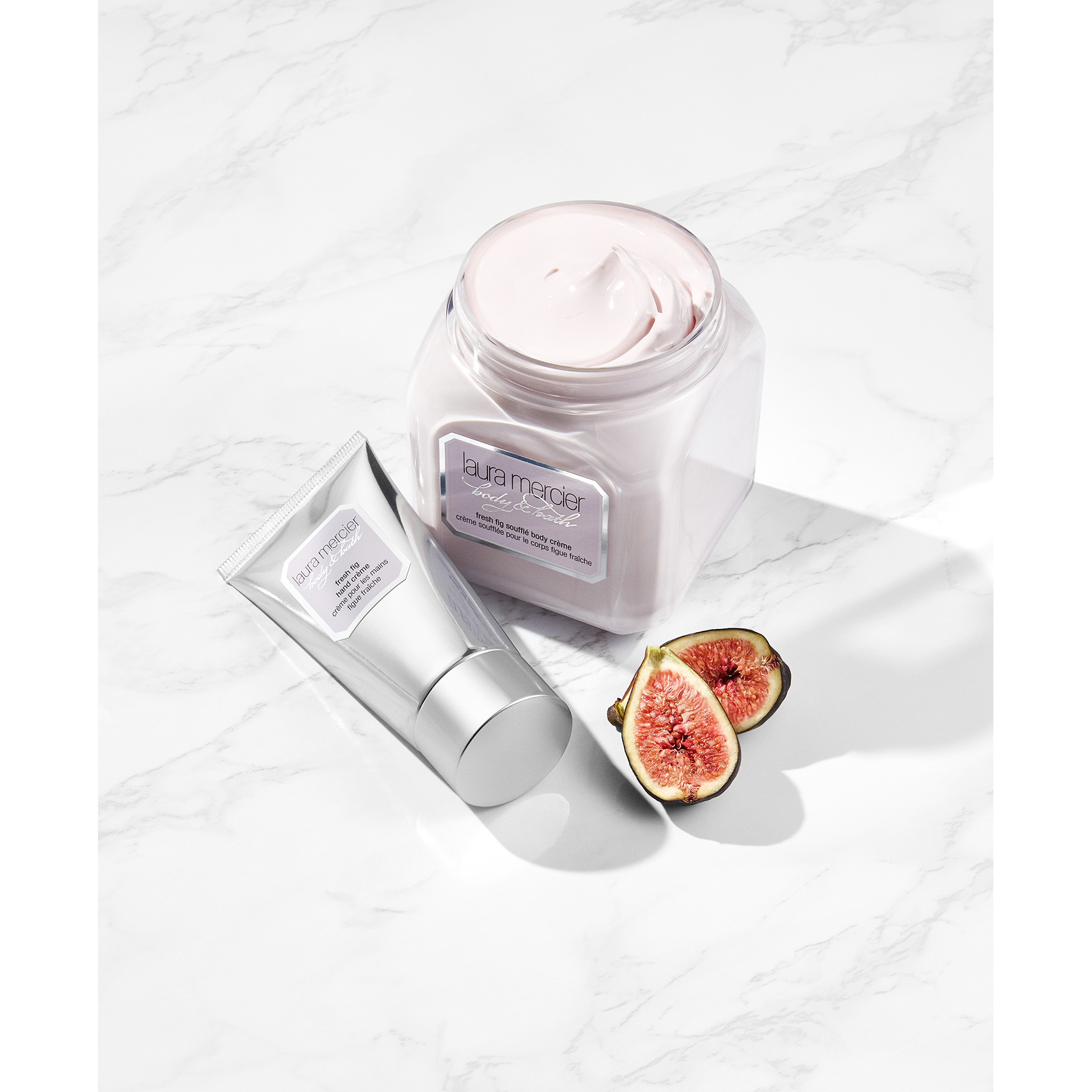 LAURA MERCIER FRESH FIG ボディクリーム 300g Fresh Fig Souffle Body Creme - Laura Mercier | Space NK