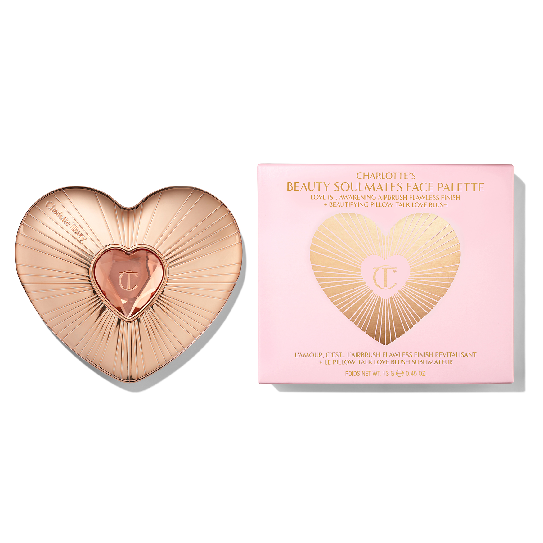 チーク Charlotte Tilbury Beauty Soulmates Pillow Talk Beauty Soulmates Palette | Space NK
