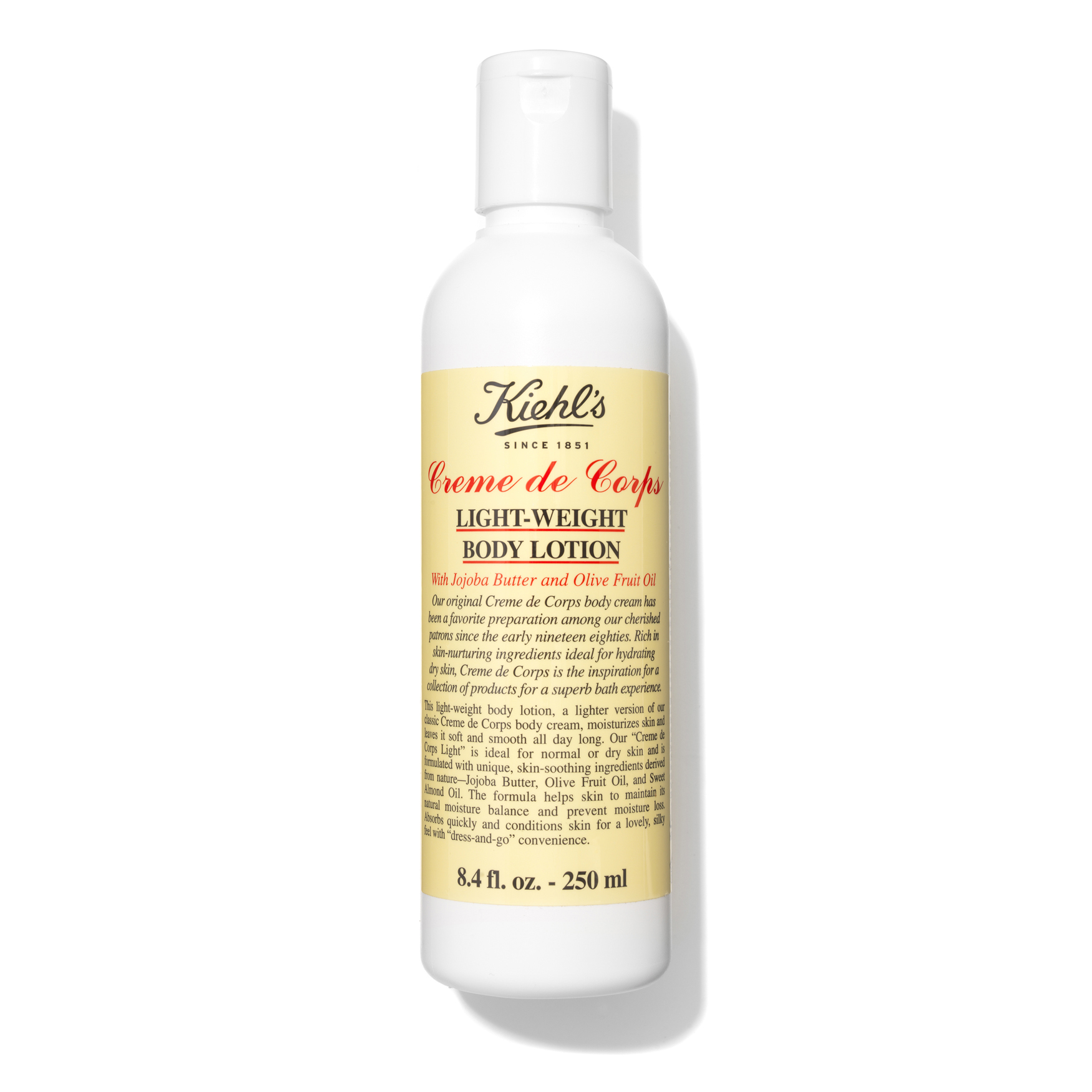 Kiehl's Crème De Corps LightWeight Body Lotion Space NK