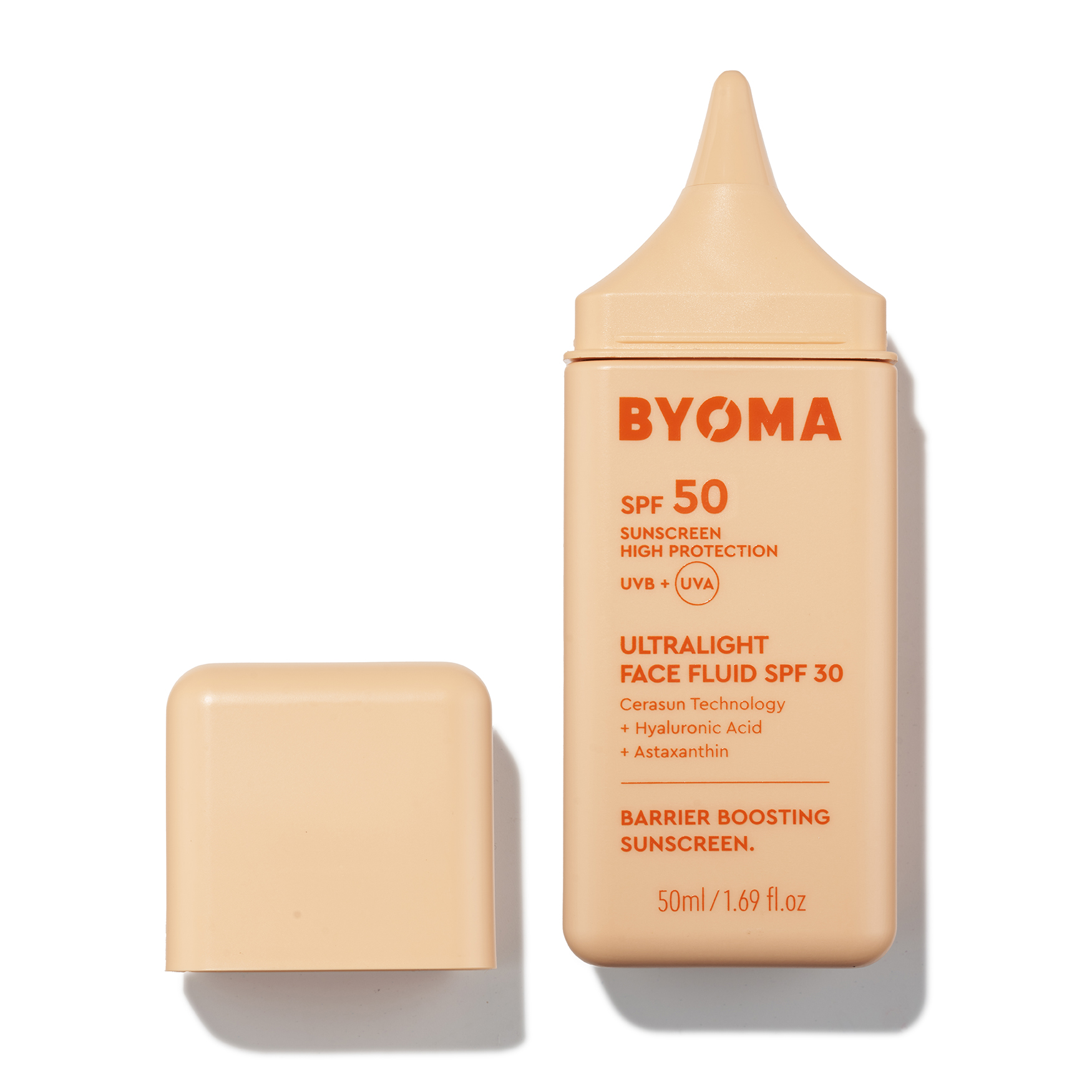 BYOMA Ultralight Face Fluid SPF50 | Space NK