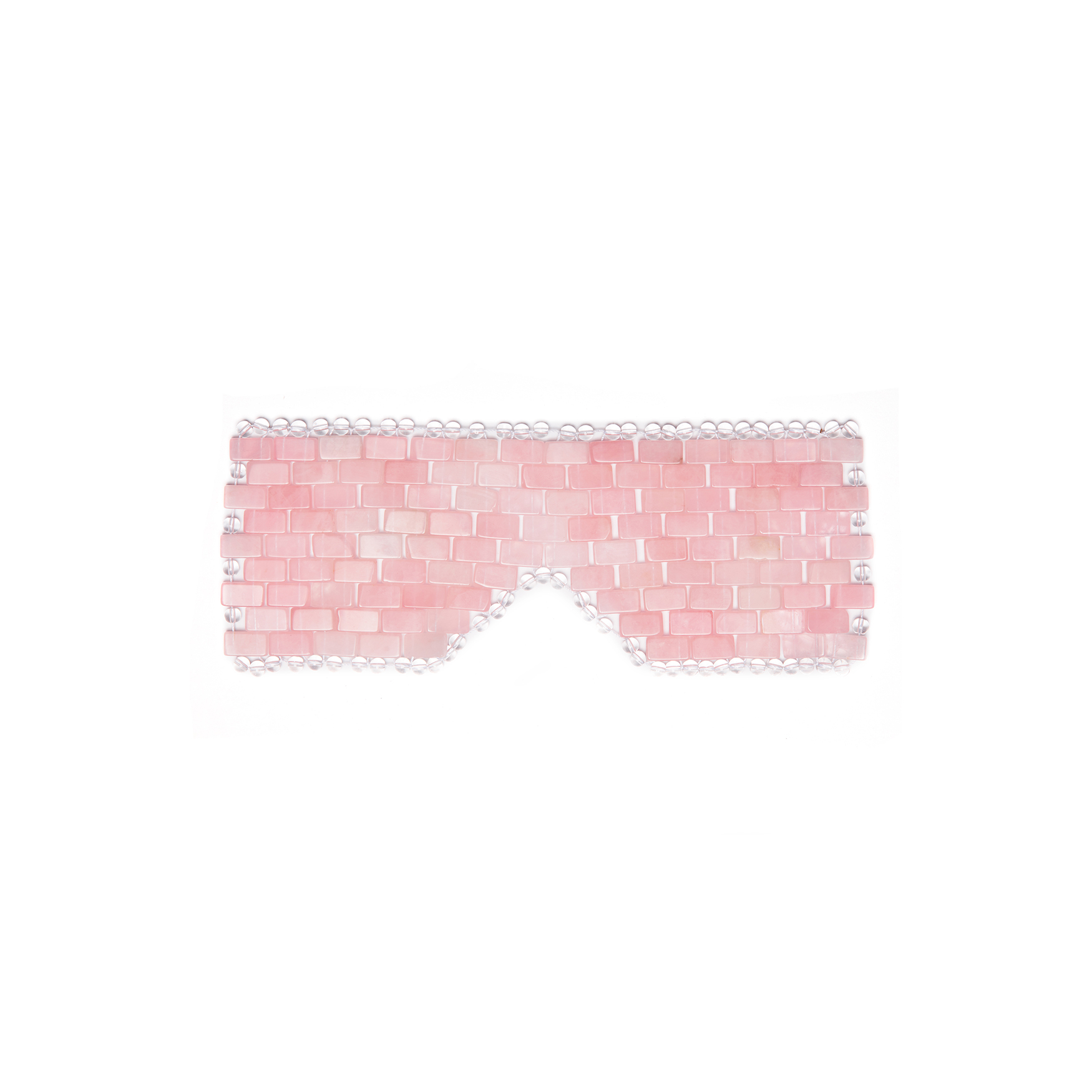 Angela Caglia Rose Quartz Eye Mask Space Nk Usd