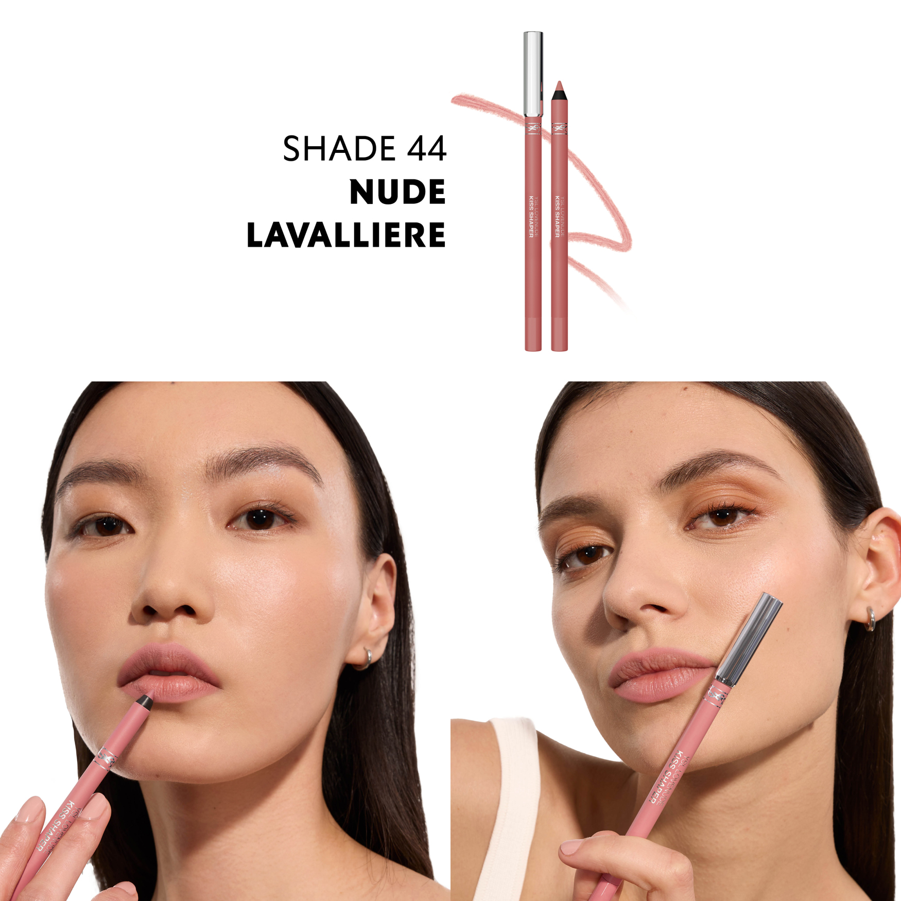 YSL BEAUTY LOVENUDE Kiss Shaper Sculpting Lip Liner | Space NK