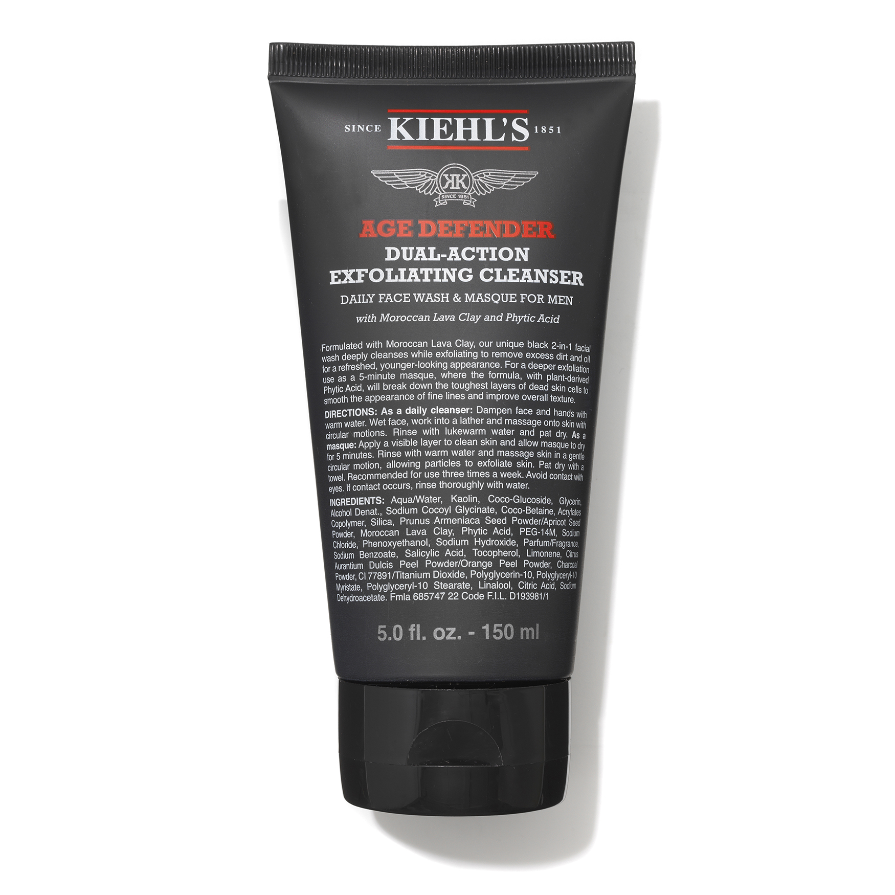 Kiehl's Age Defender DualAction Exfoliating Cleanser Space NK