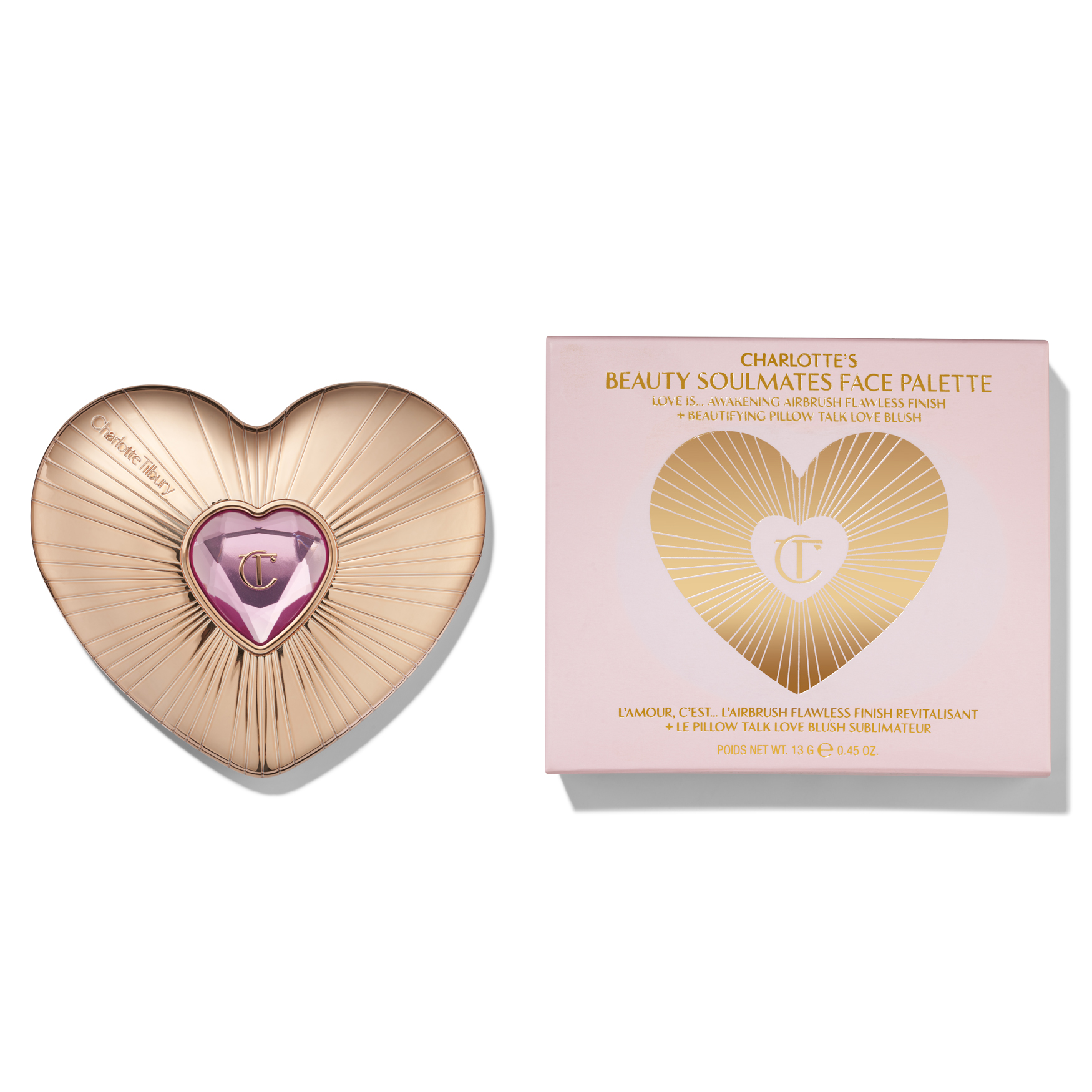 Charlotte Tilbury Pillow Talk Beauty Soulmates Palette | Space NK