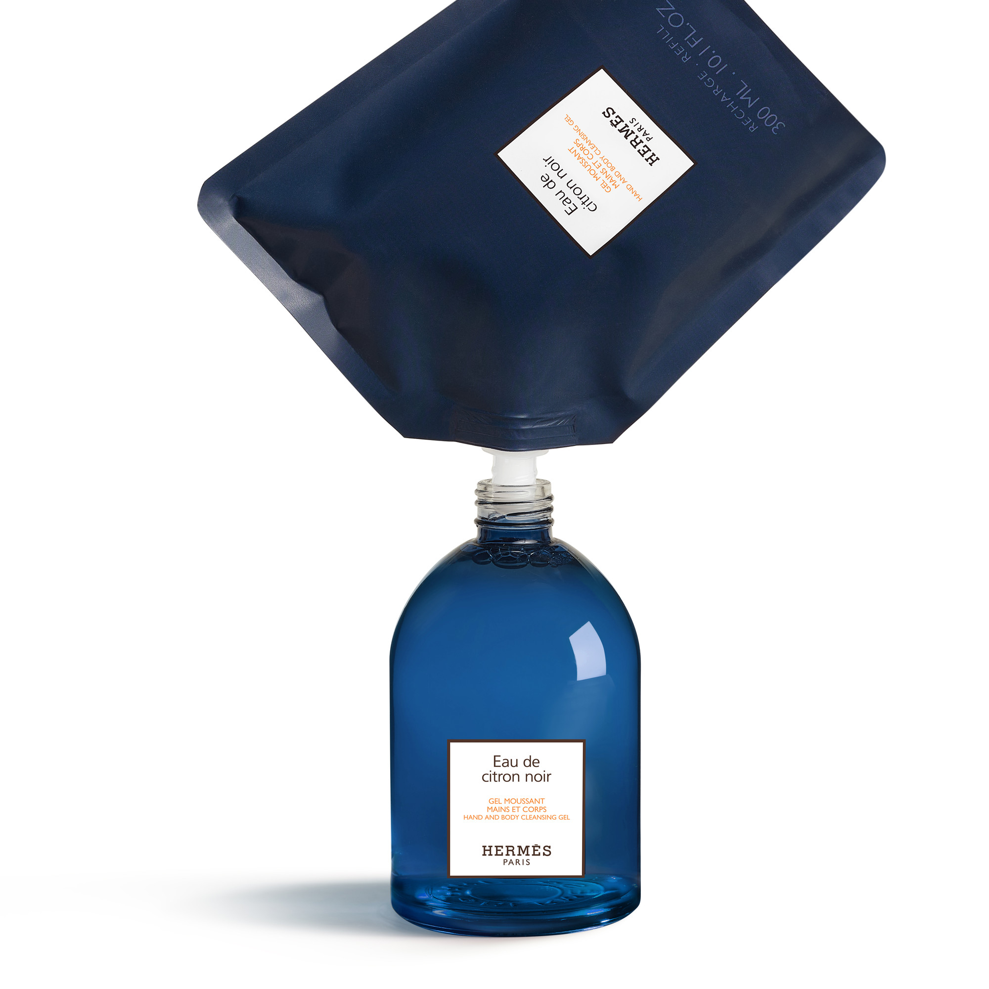 Hermès Eau de Citron Noir Hand and Body Cleansing Gel Refill
