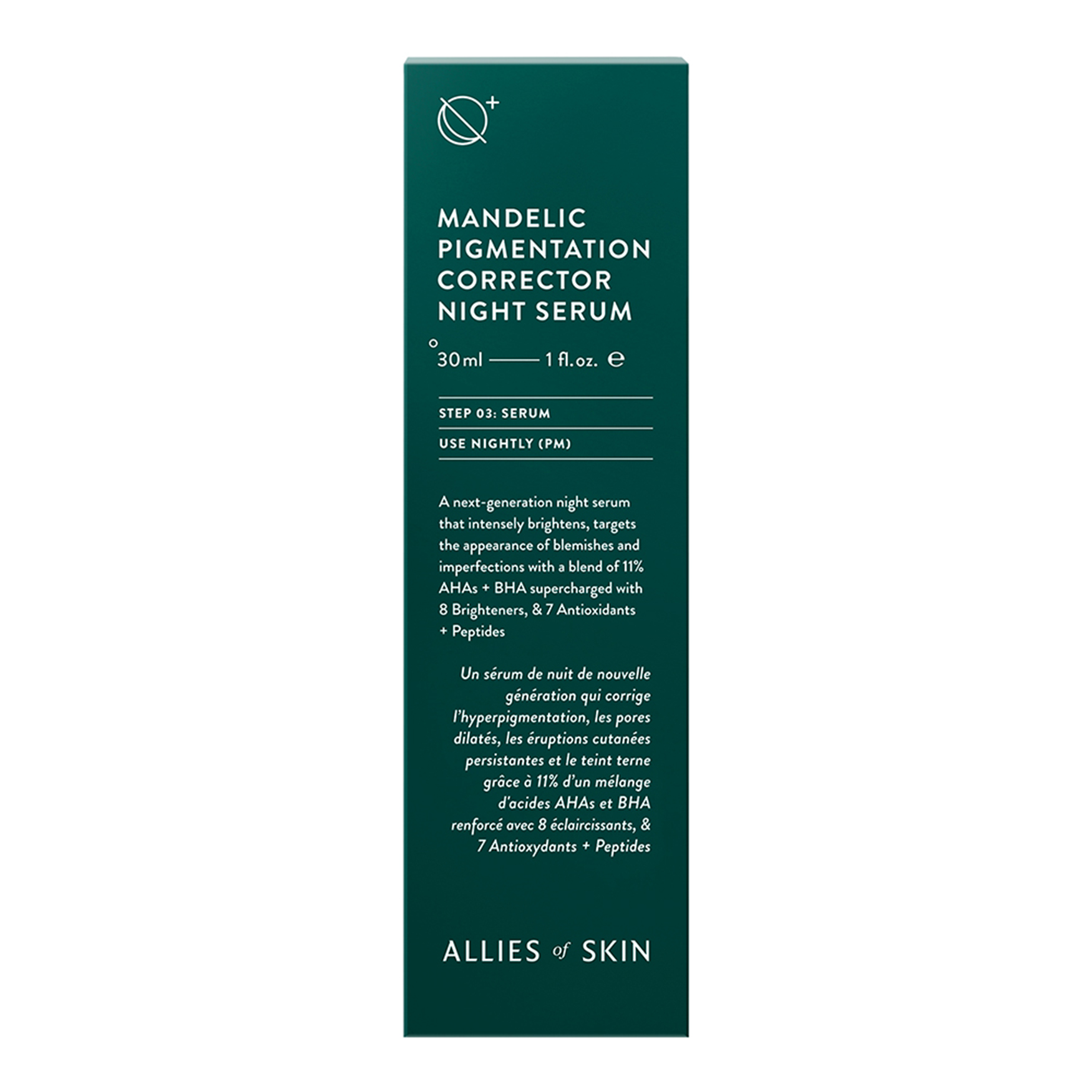 Mandelic pigmentation corrector night serum sale