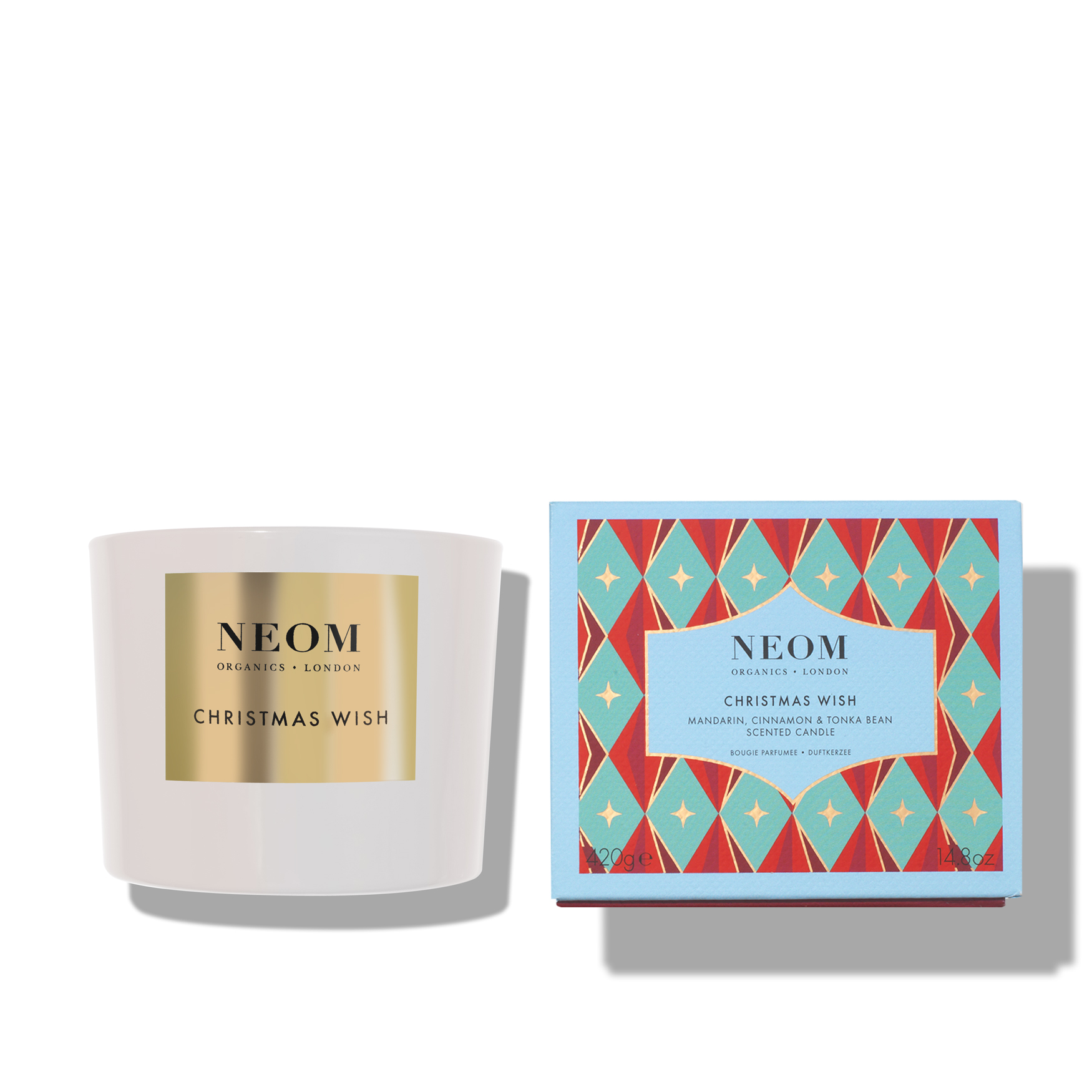 Neom Christmas Wish 3 Wick Candle Space NK