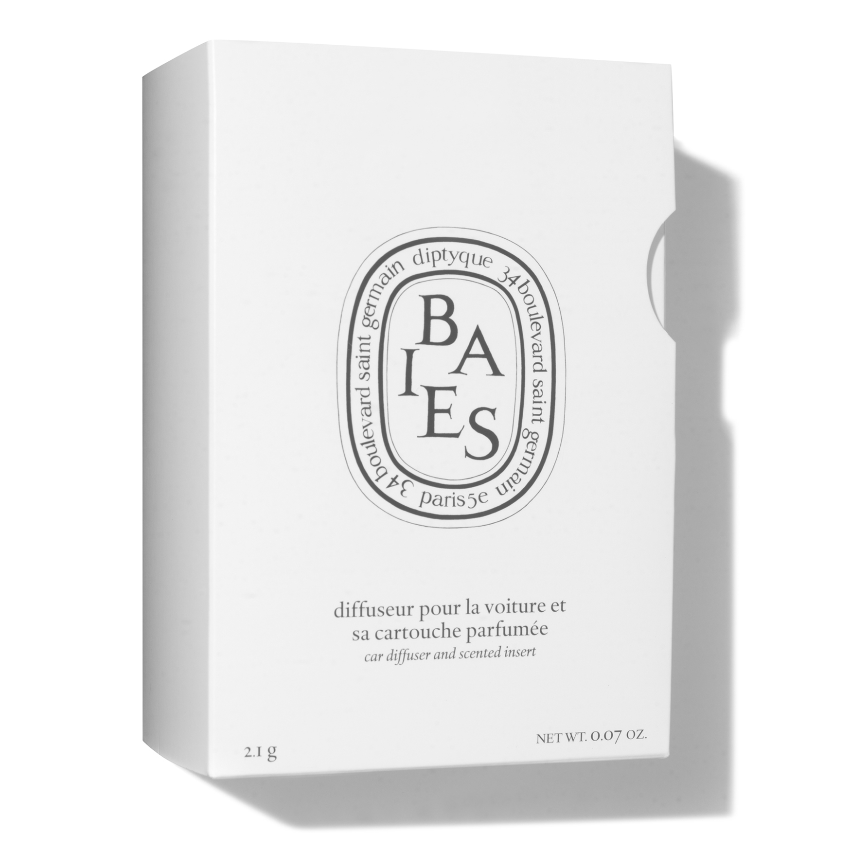 Diptyque car diffuser sales with baies insert