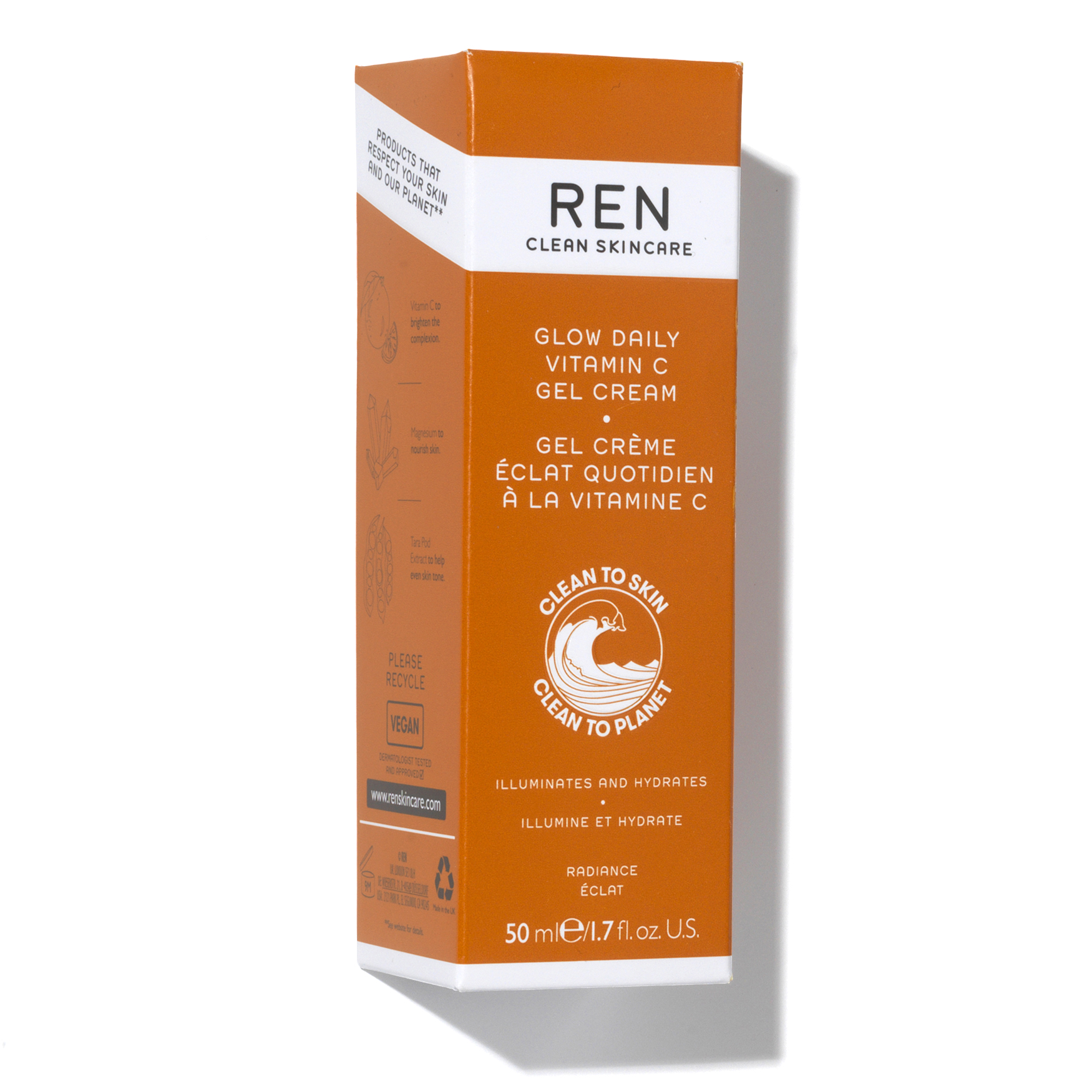 Ren Clean Skincare Glow Daily Vitamin C Gel Cream | Space NK