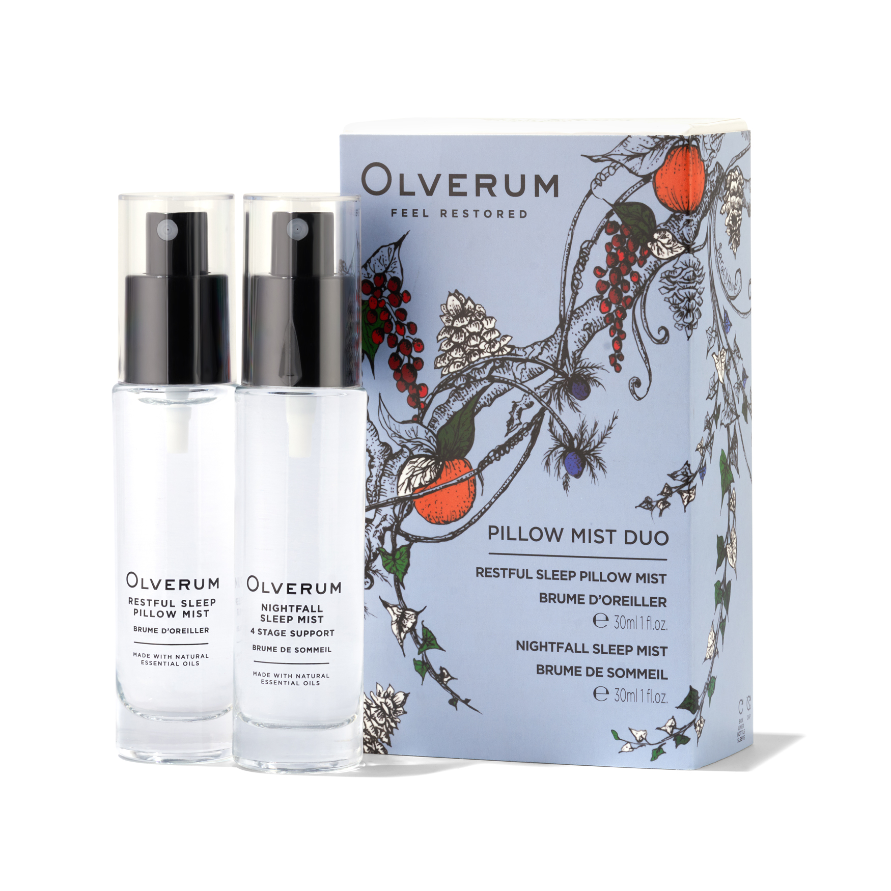 Olverum Pillow Mist Duo set