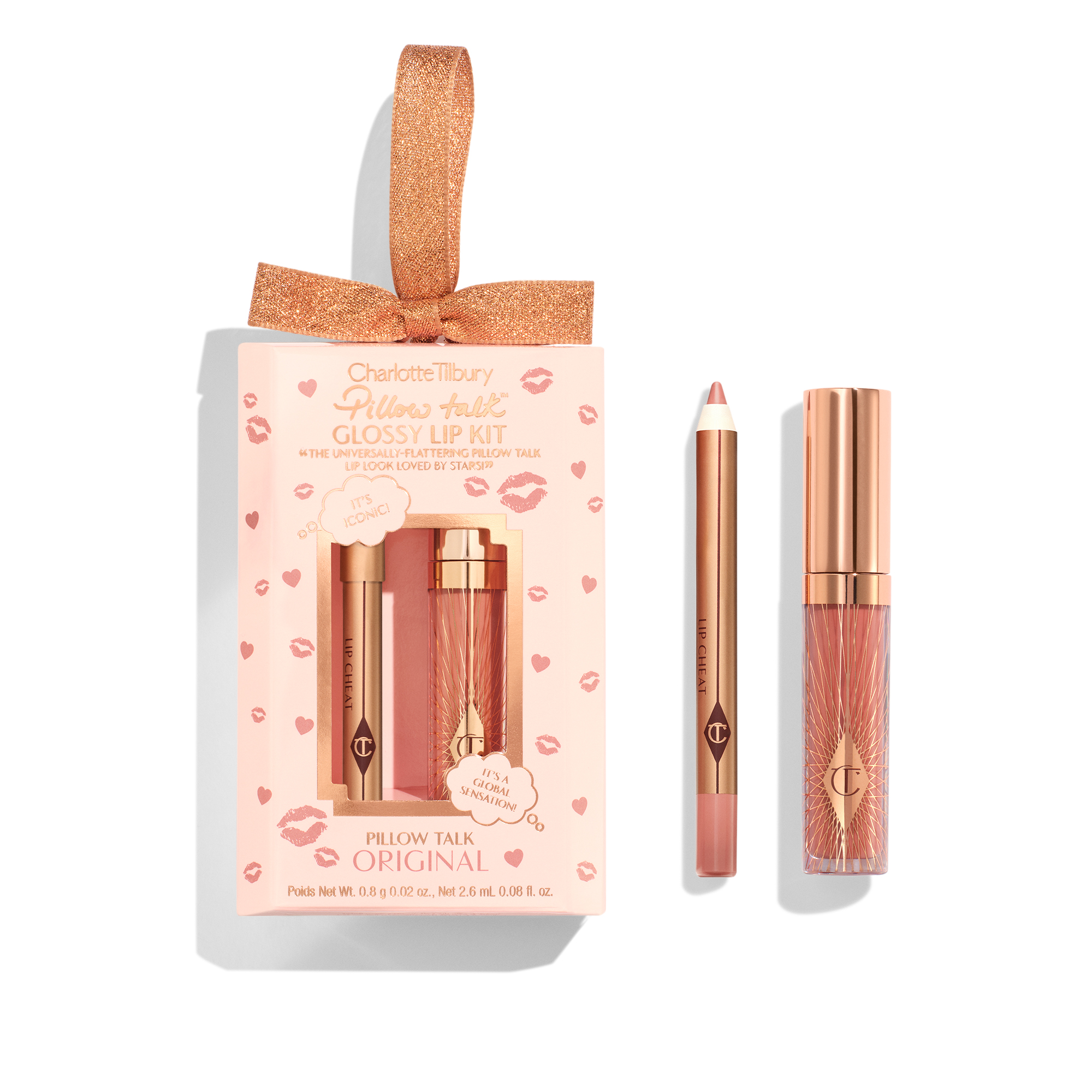 Charlotte Tilbury Pillow Talk Mini Glossy Lips Duo Original Space NK