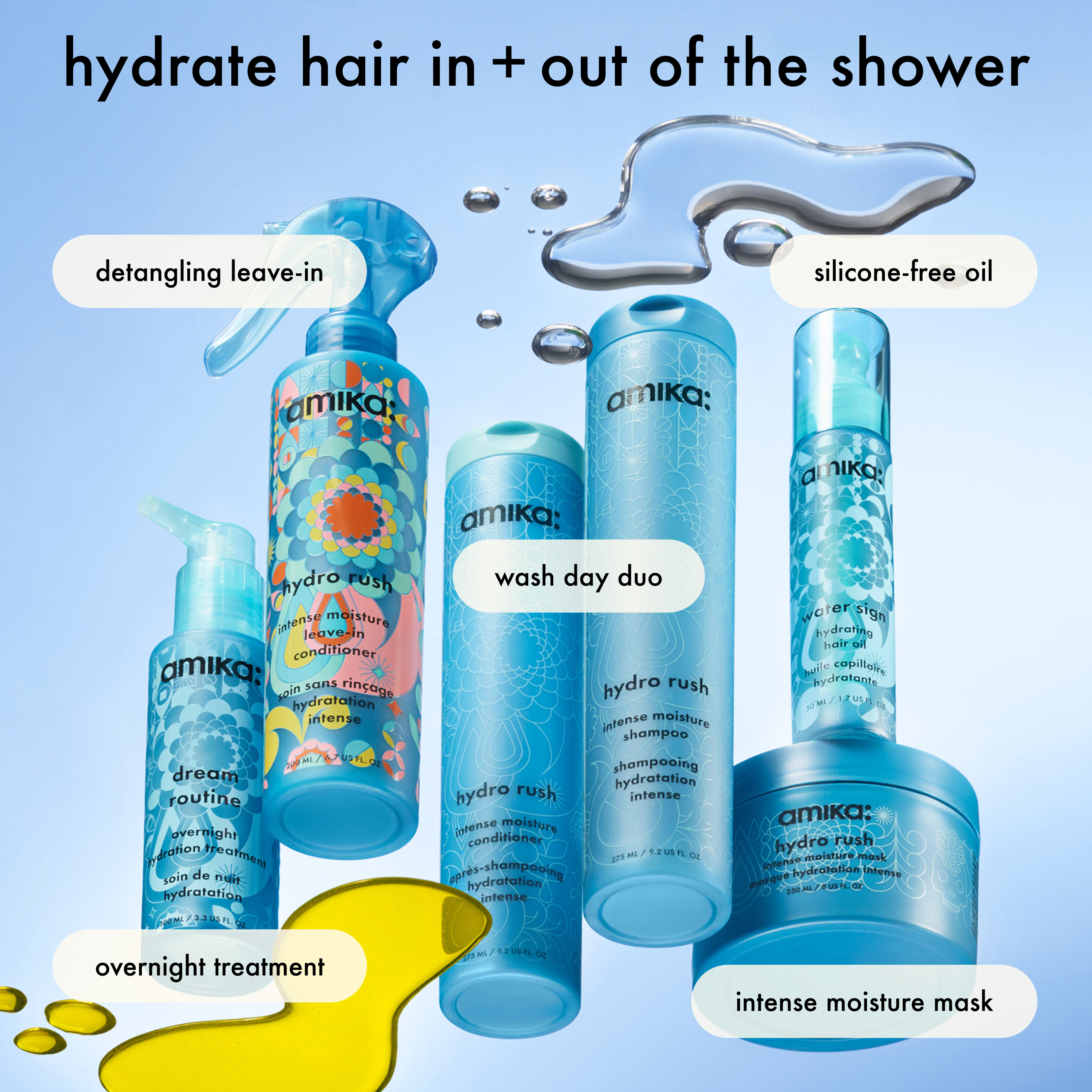 amika Amika Forget Frizz Anti-Frizz Shampoo - Planet Beauty