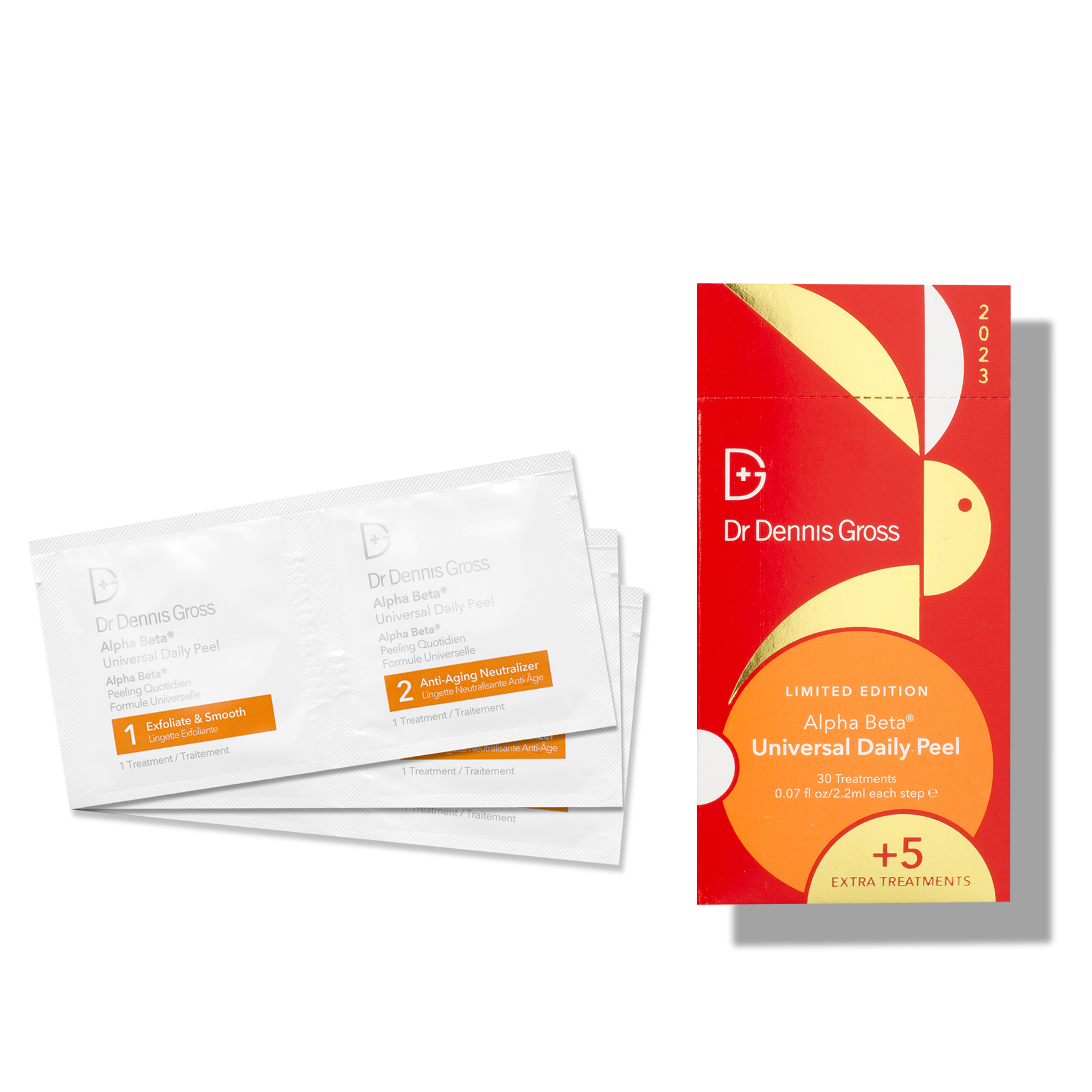 Dr. Dennis Gross Peeling quotidien universel Alpha Beta Nouvel An