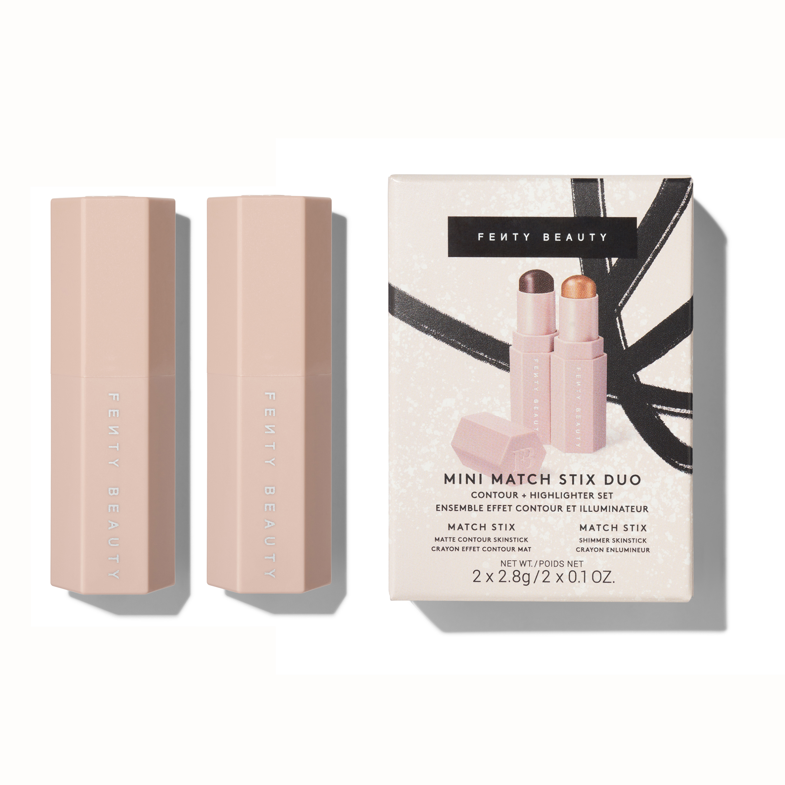 Fenty Beauty Mini Match Stix Duo Contour + Highlighter Set | Space NK