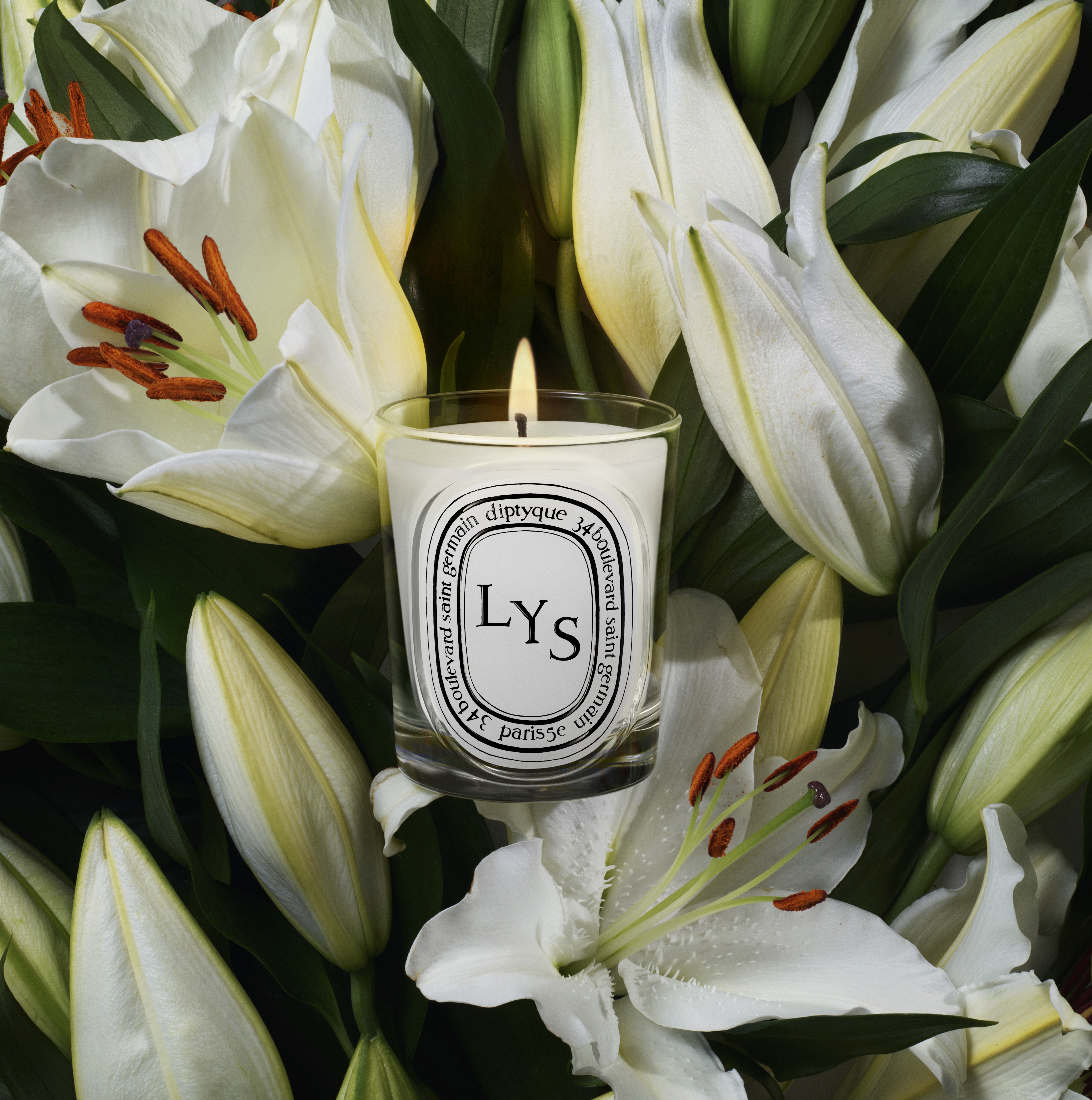 Diptyque Lys Classic Candle 190g | Space NK