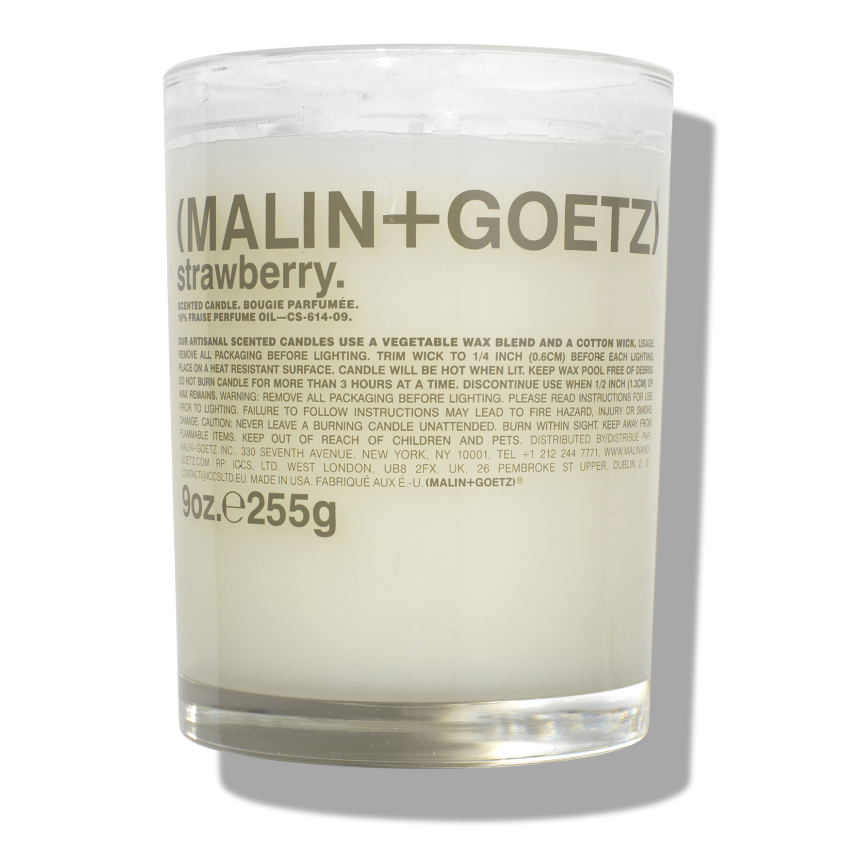Malin Goetz Strawberry Candle Space NK