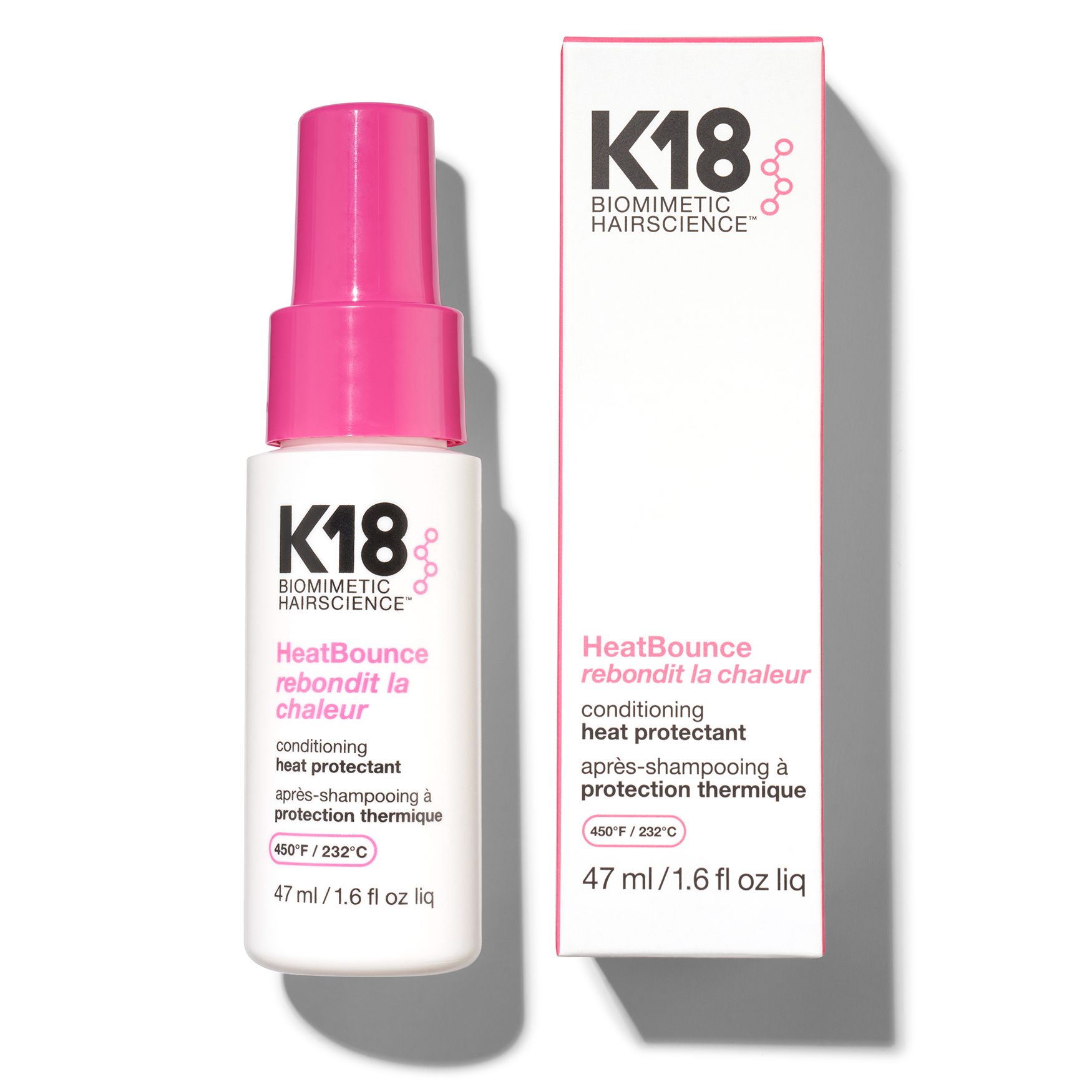 K18 HAIR HeatBounce Conditioning Heat Protectant | Space NK