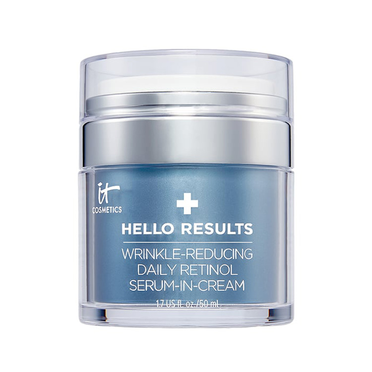 It Cosmetics Hello Results, 1.7oz Wrinkle Reducing Daily Retinol Serum in Cream