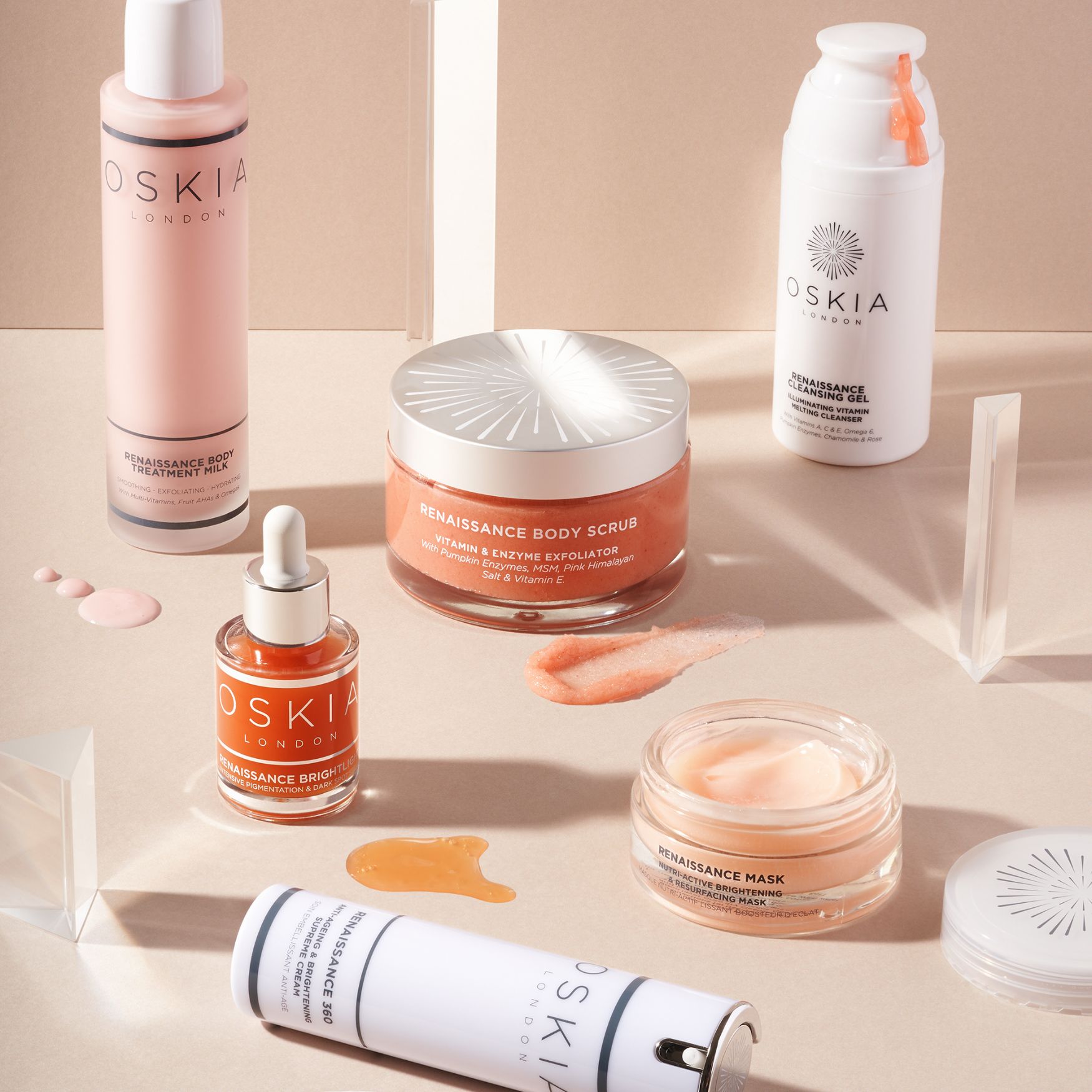 Oskia Renaissance Cleansing Gel Illuminating Vitamin Melting