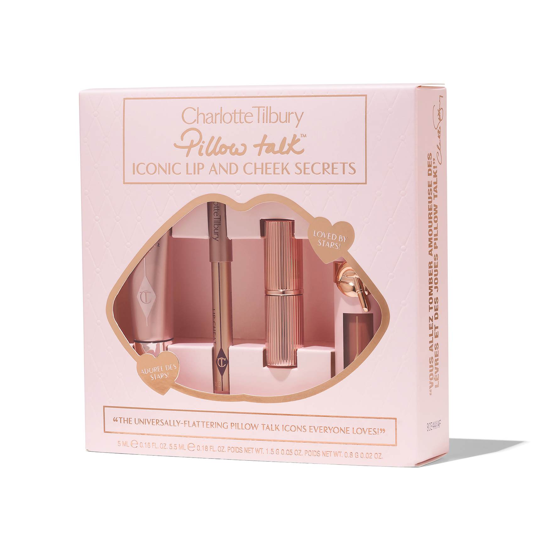Charlotte Tilbury Pillow Talk Iconic Lip and Cheek Secrets Gift 