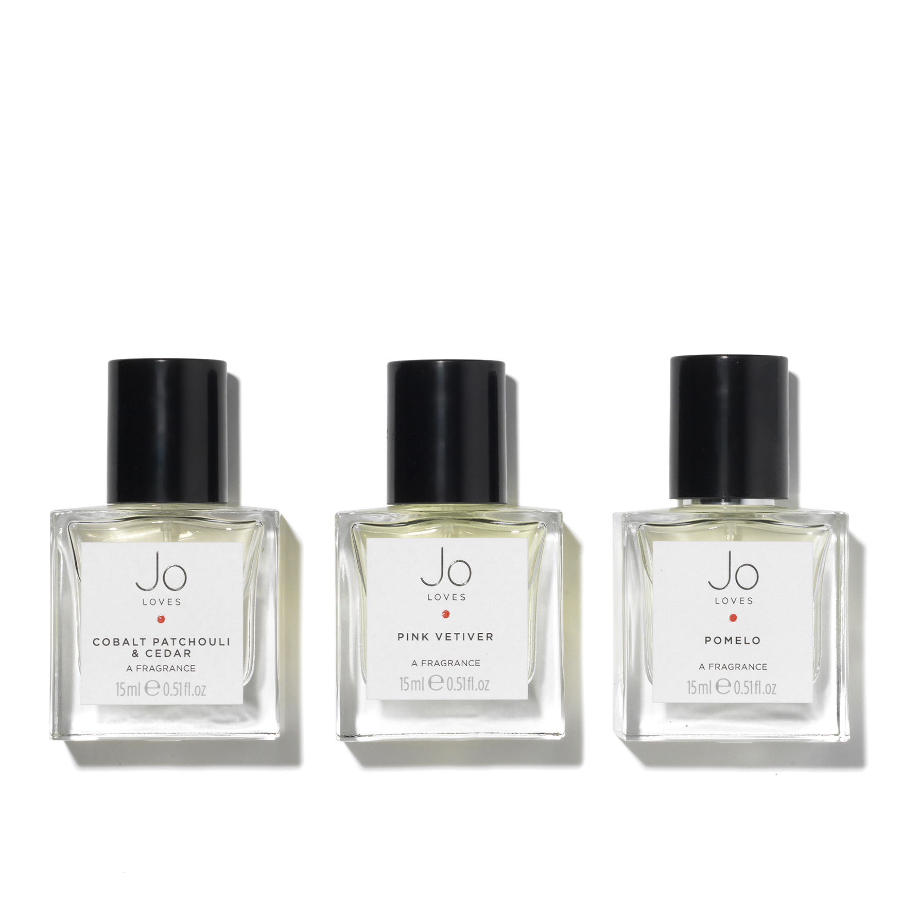 Pink Vetiver Jo Loves Hand Sanitizer Jo Loves Fragrance Trio Jo