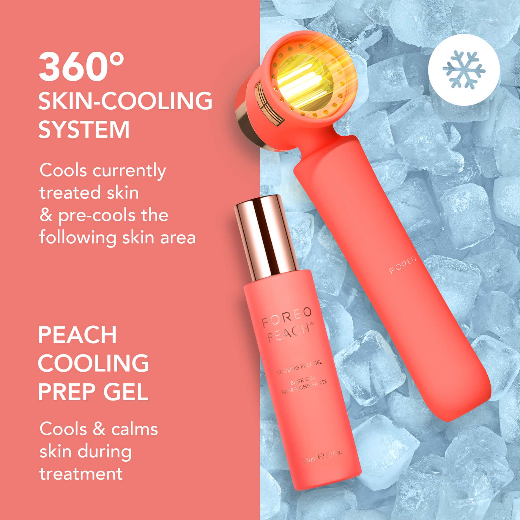 Foreo Peach 2 IPL Hair Removal Device | Space NK