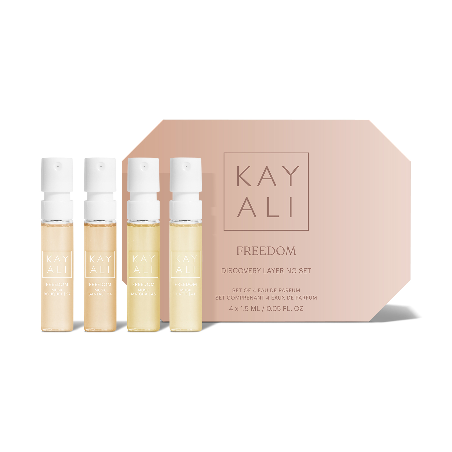 Kayali Freedom EDP Sampler Set | Space NK